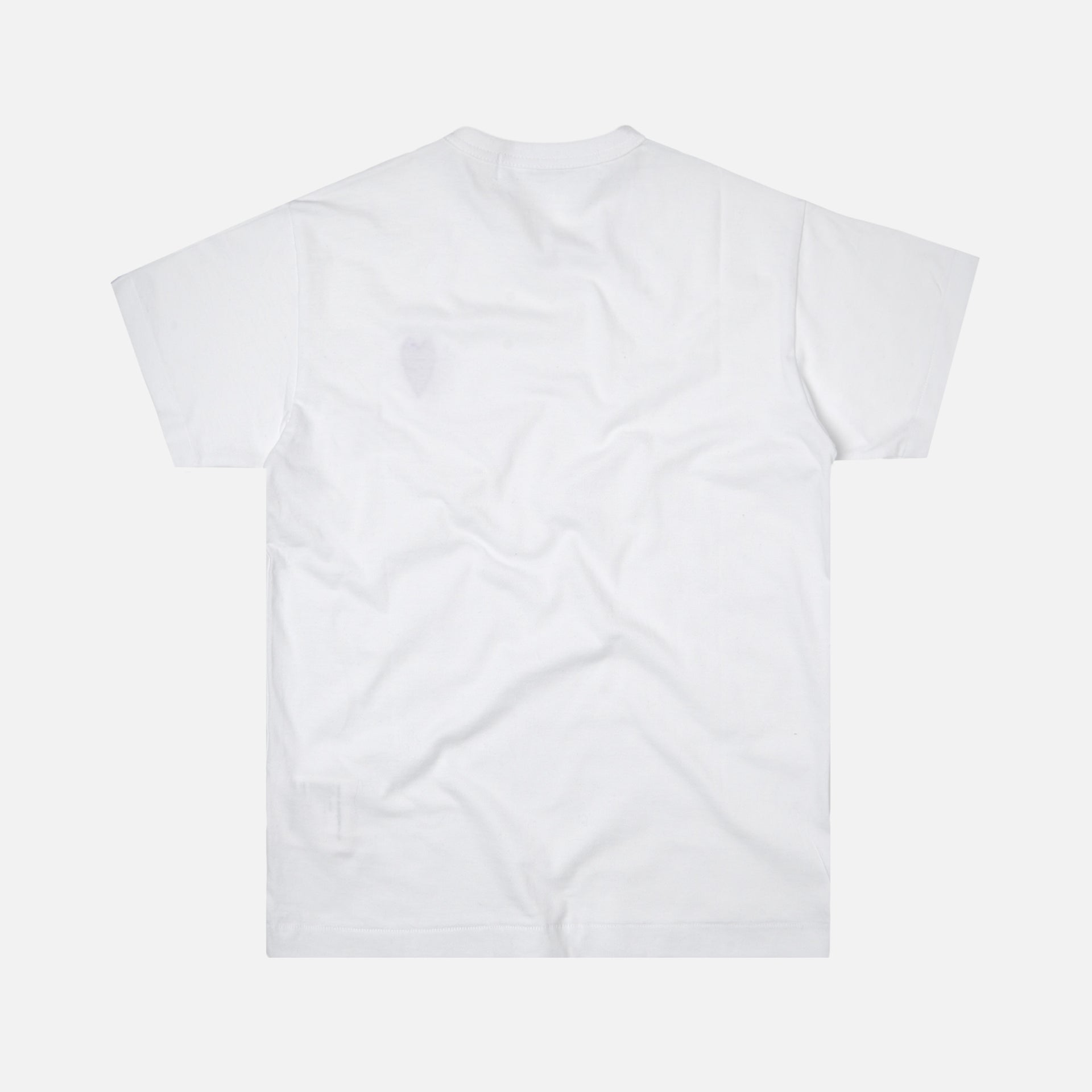 Comme des Garçons Play Red Heart Tee - White