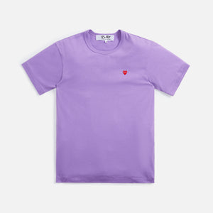 Comme des Garçons Play Small Red Heart - Purple