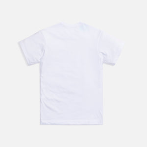 Comme Des Garçons Shirt Cotton Jersey Kaws Print Tee - White – Kith