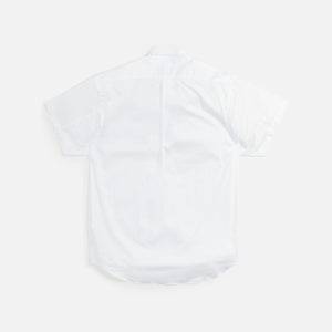 Comme des Garçons Shirt Cotton Poplin Plain Shirt - White