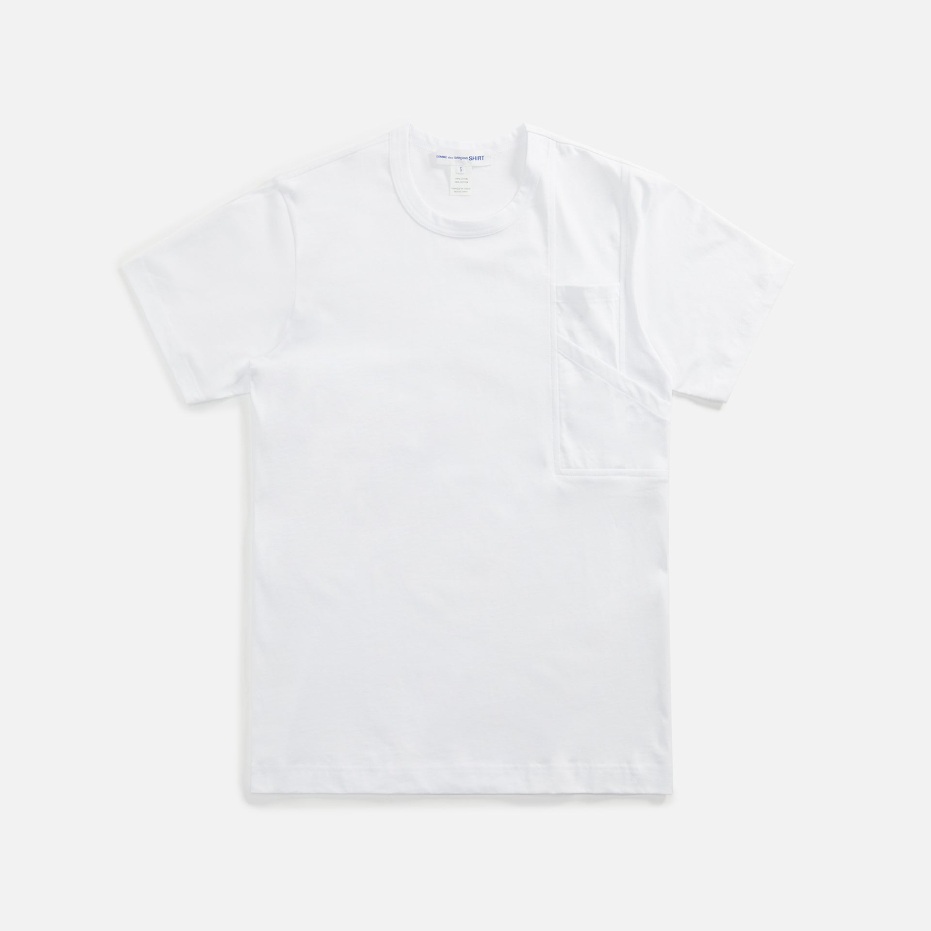 Comme des Garcons Cotton Jersey Tee - White