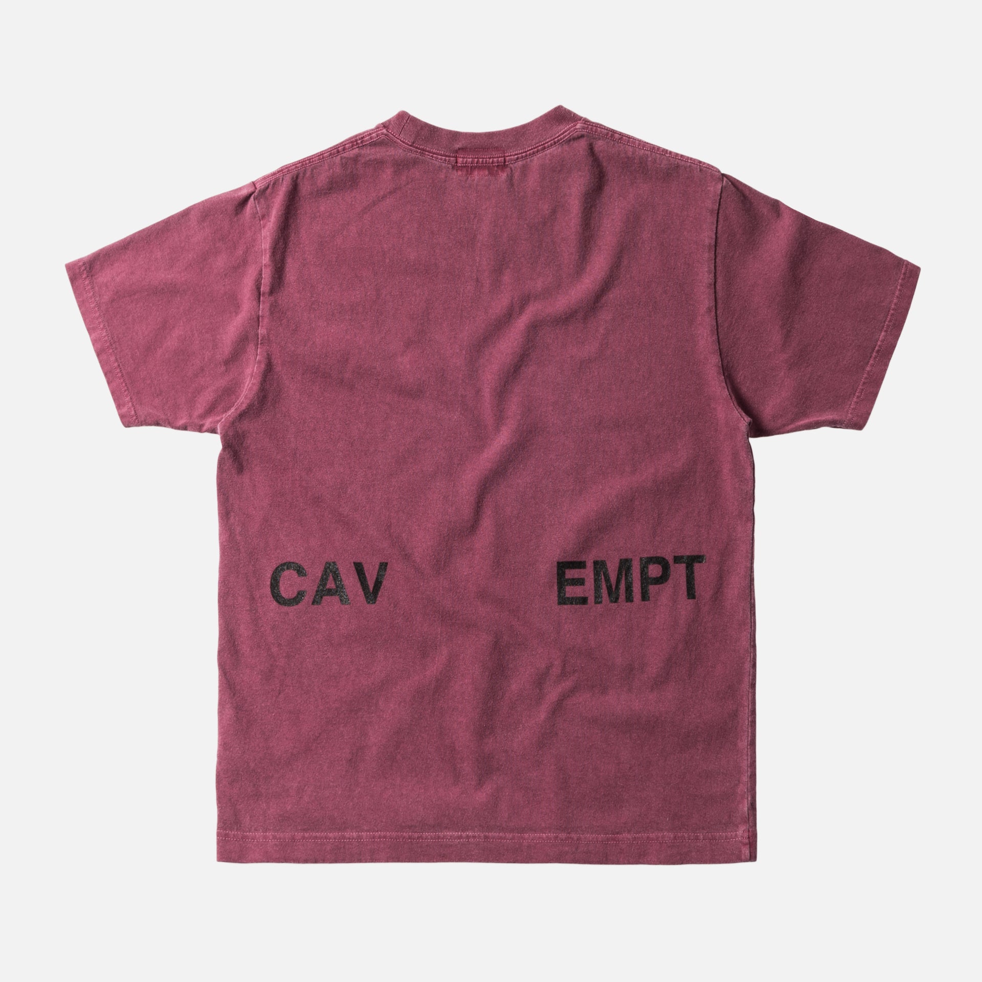Cav Empt Processes Overdye Tee - Red
