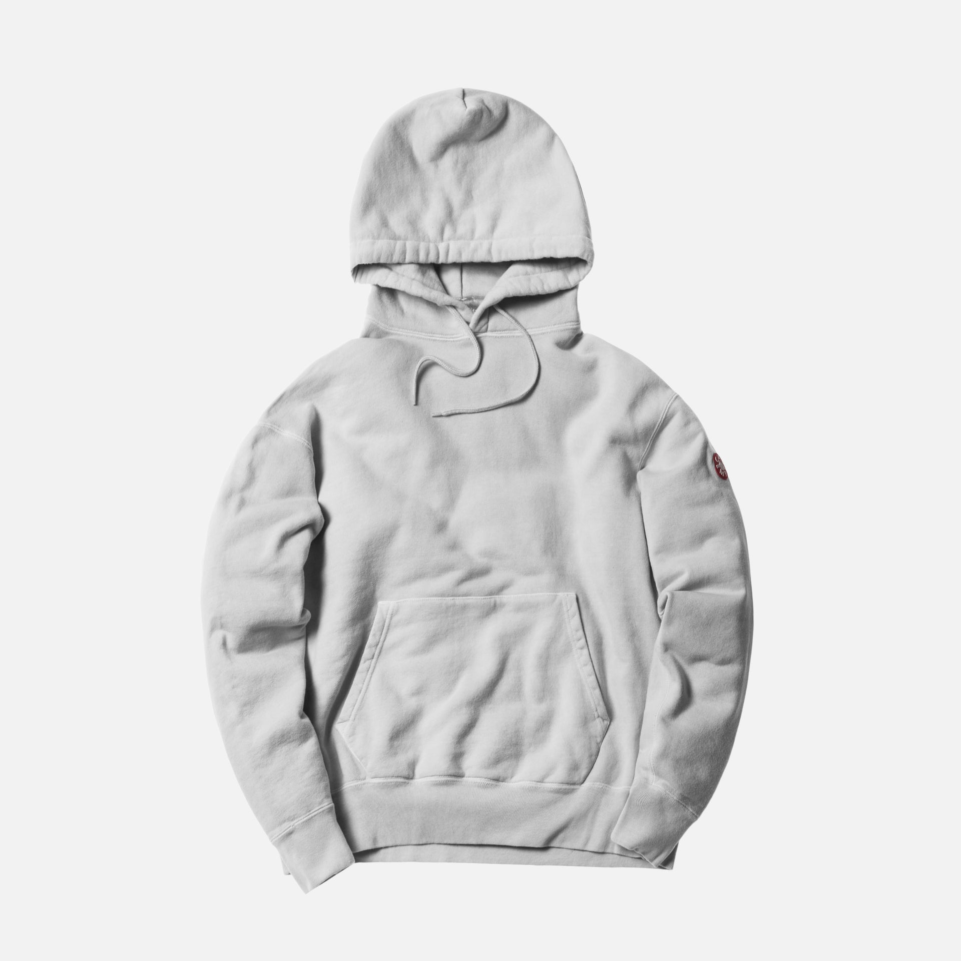 Cav Empt Blank Overdye Heavy Hoodie Grey – Kith