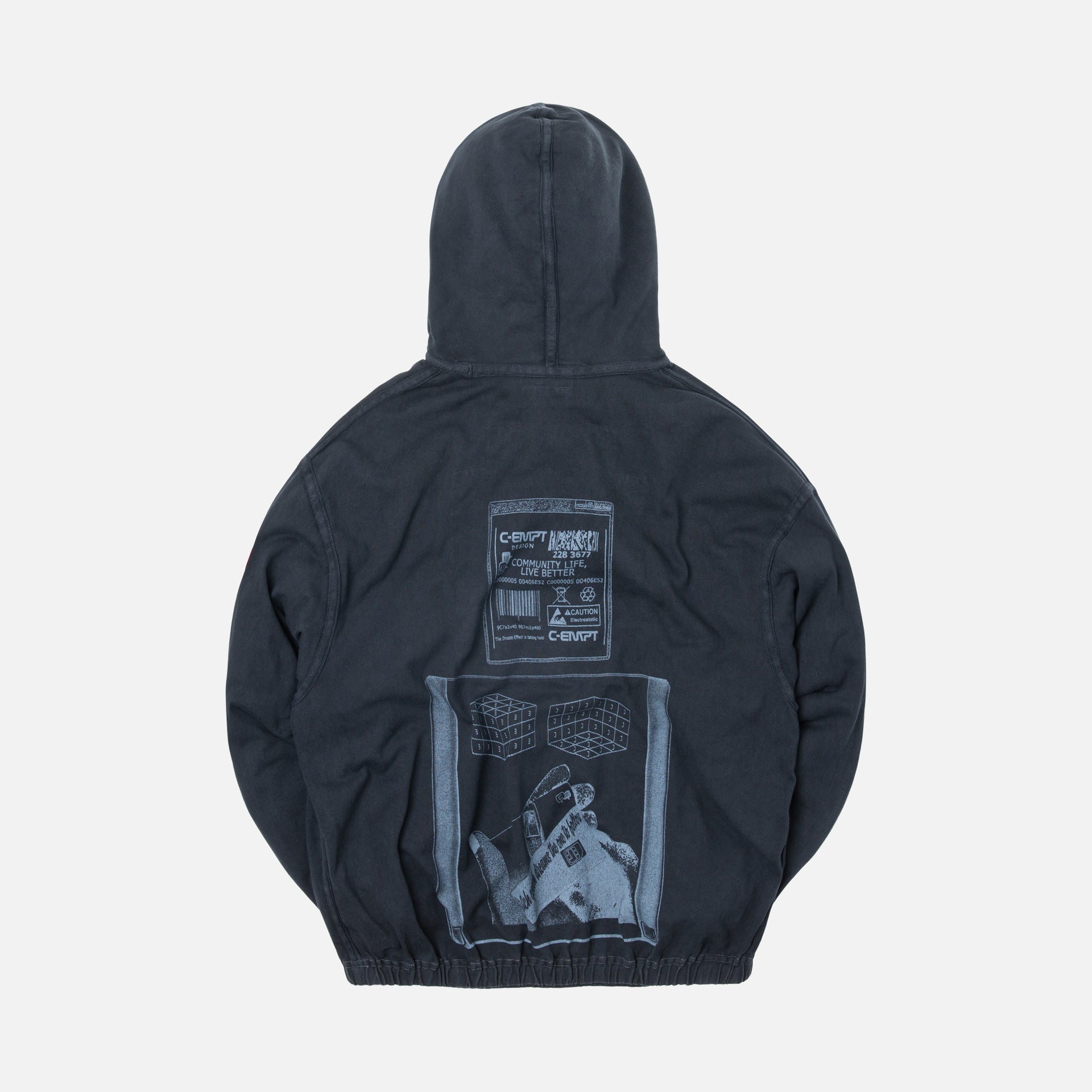 Cav Empt C-Empt Light Hoodie - Black