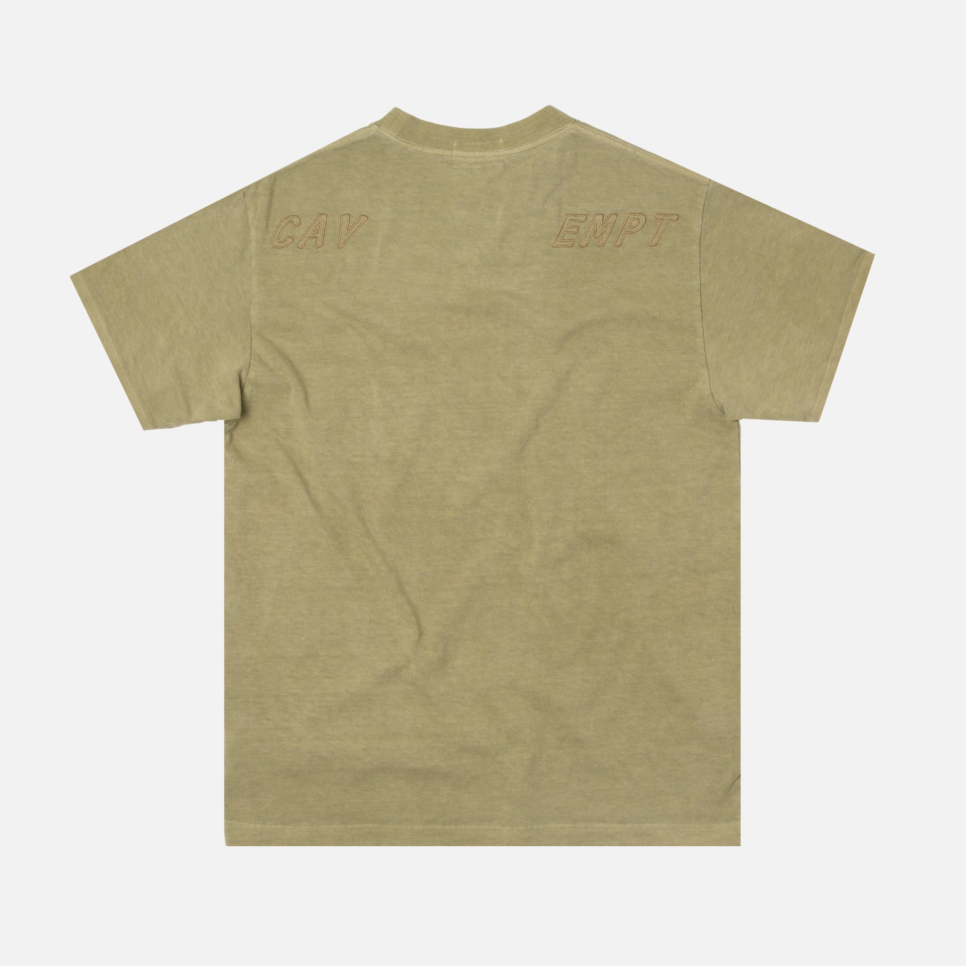 Cav Empt Overdye Bold Cav Empt Tee - Beige