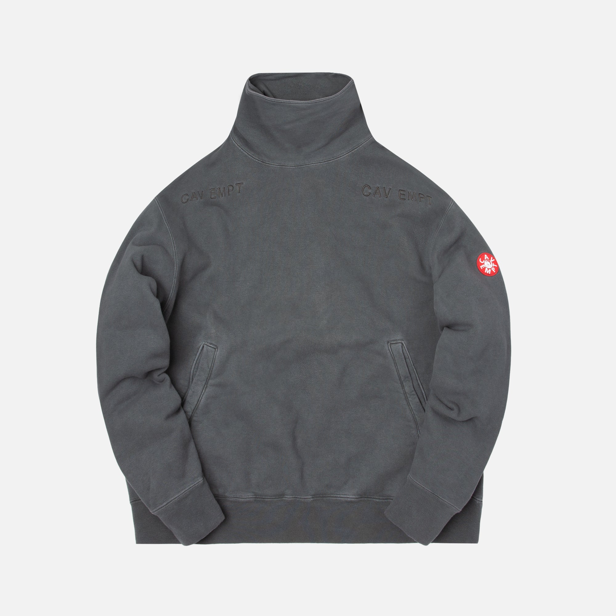 Cav empt shop stand collar sweat