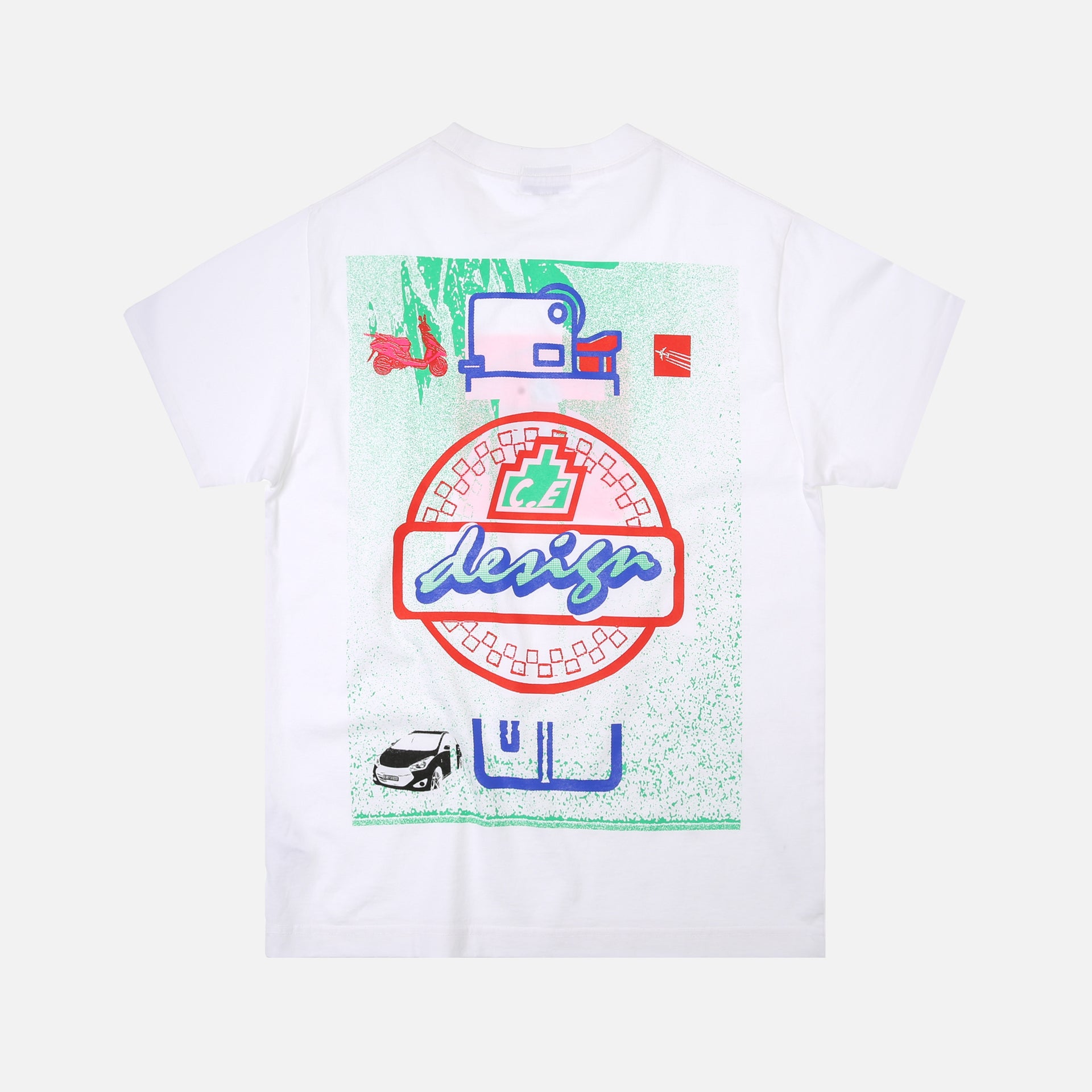 Cav Empt Design Lighter Tee - White
