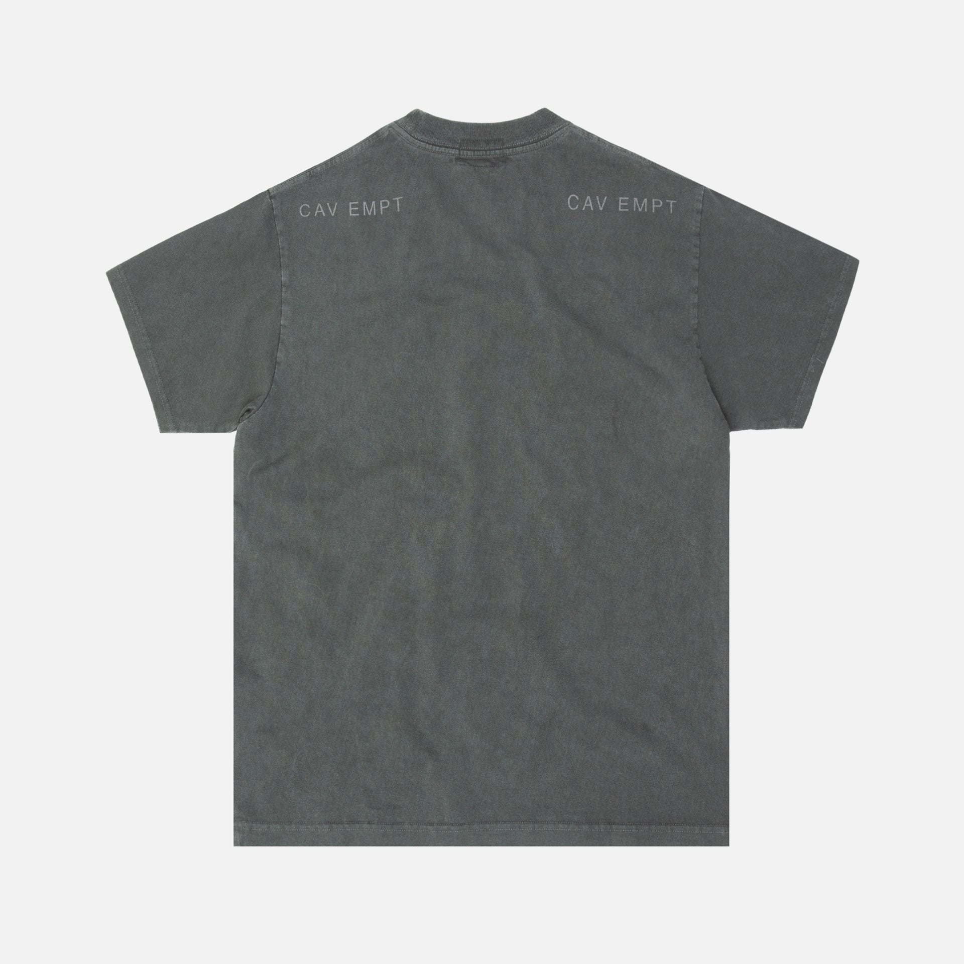 Cav Empt Overdye Little Hall Tee - Charcoal