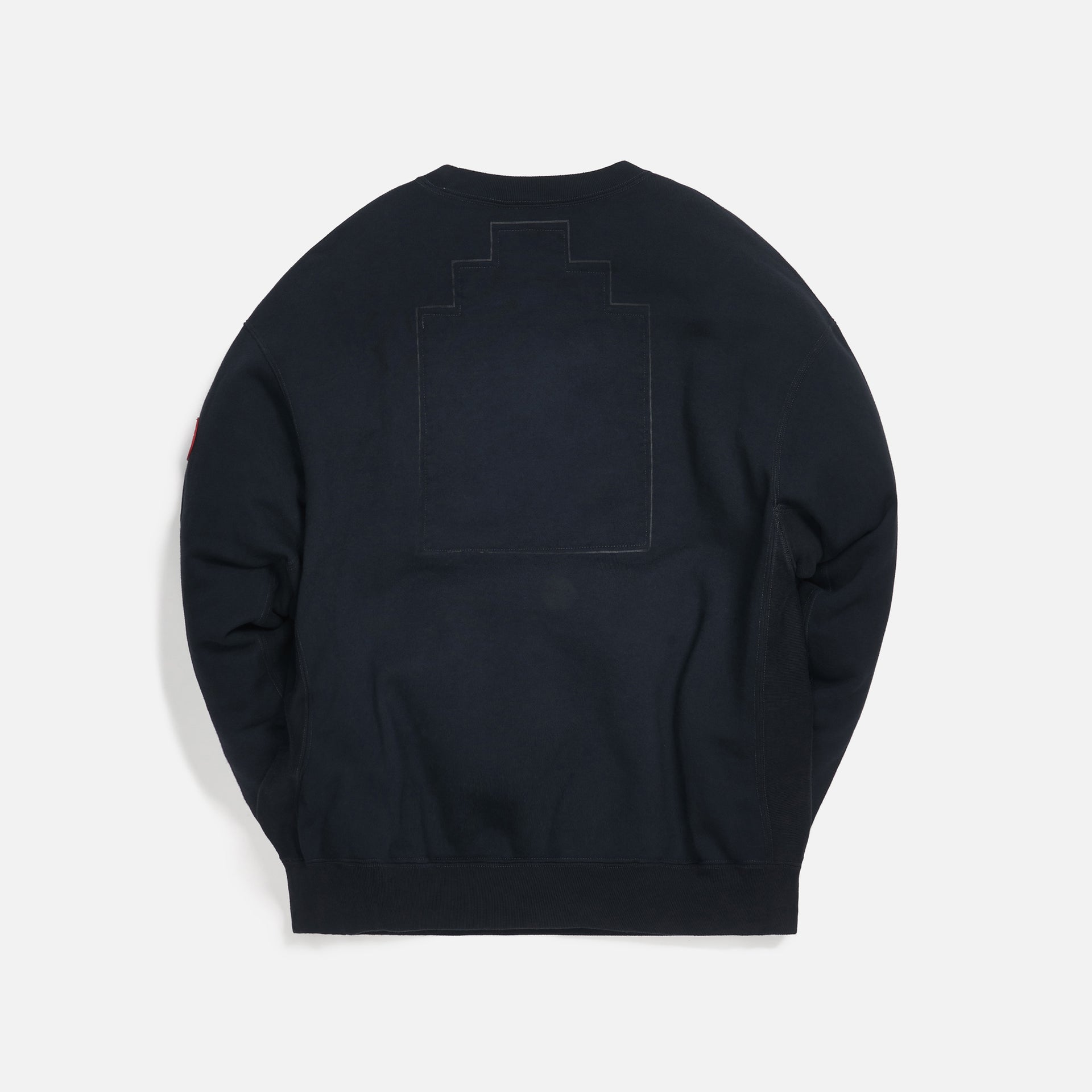 Cav Empt Overdye EMB Frame Crewneck - Black