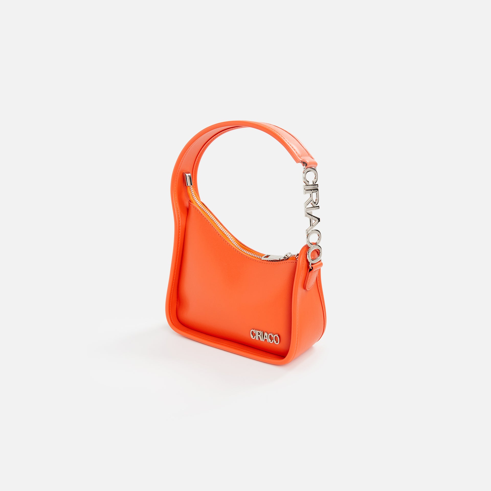 CIRIACO Exclusive Ashley Minimalist Baguette 2.0 Bag - Orange