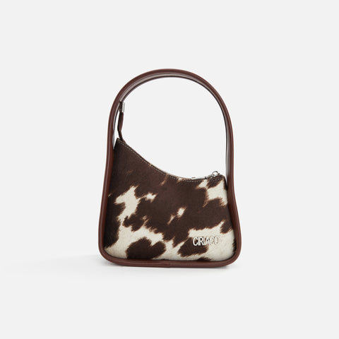 CIRIACO Ashley Minimalist Baguette - Brown Cowhide