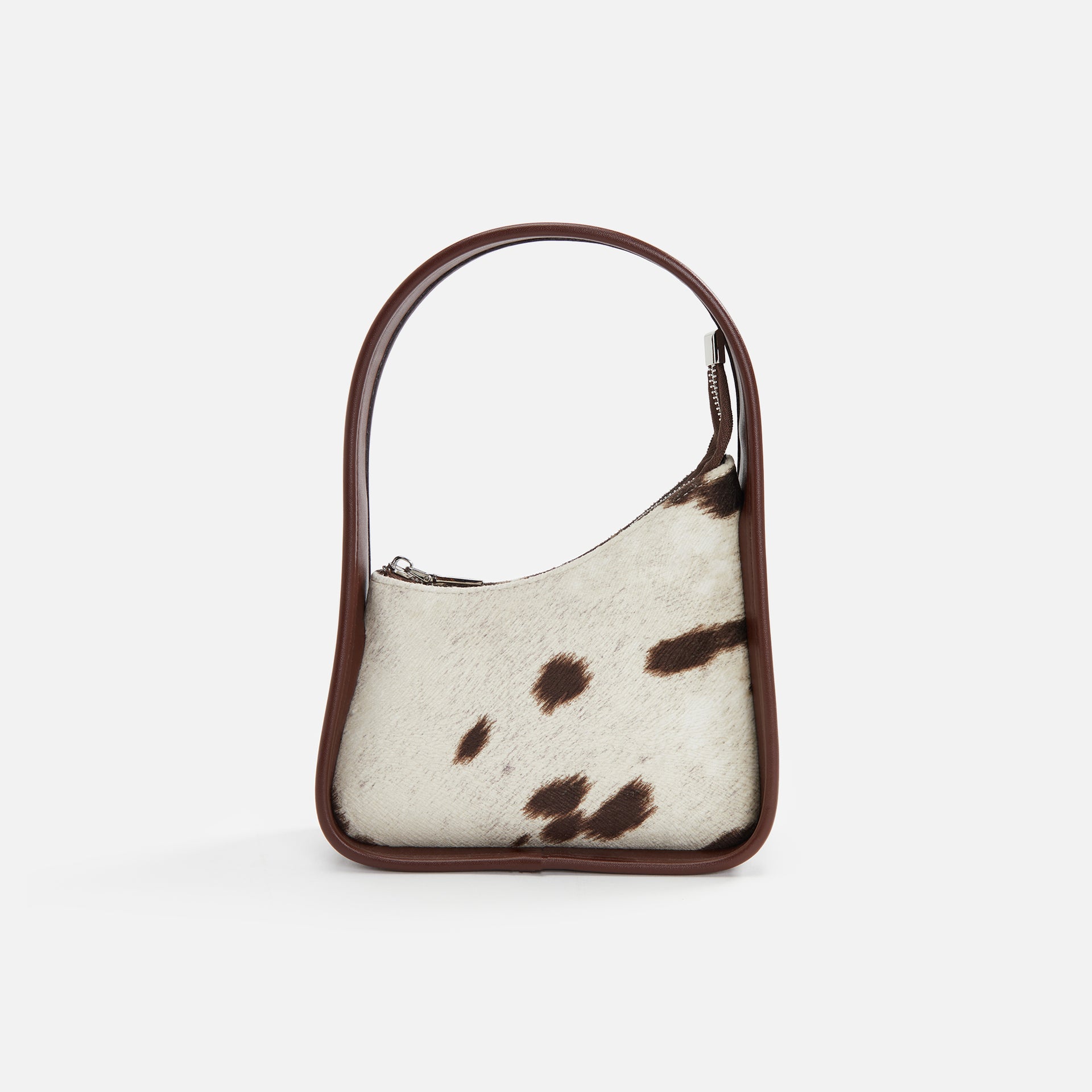 CIRIACO Ashley Minimalist Baguette - Brown Cowhide