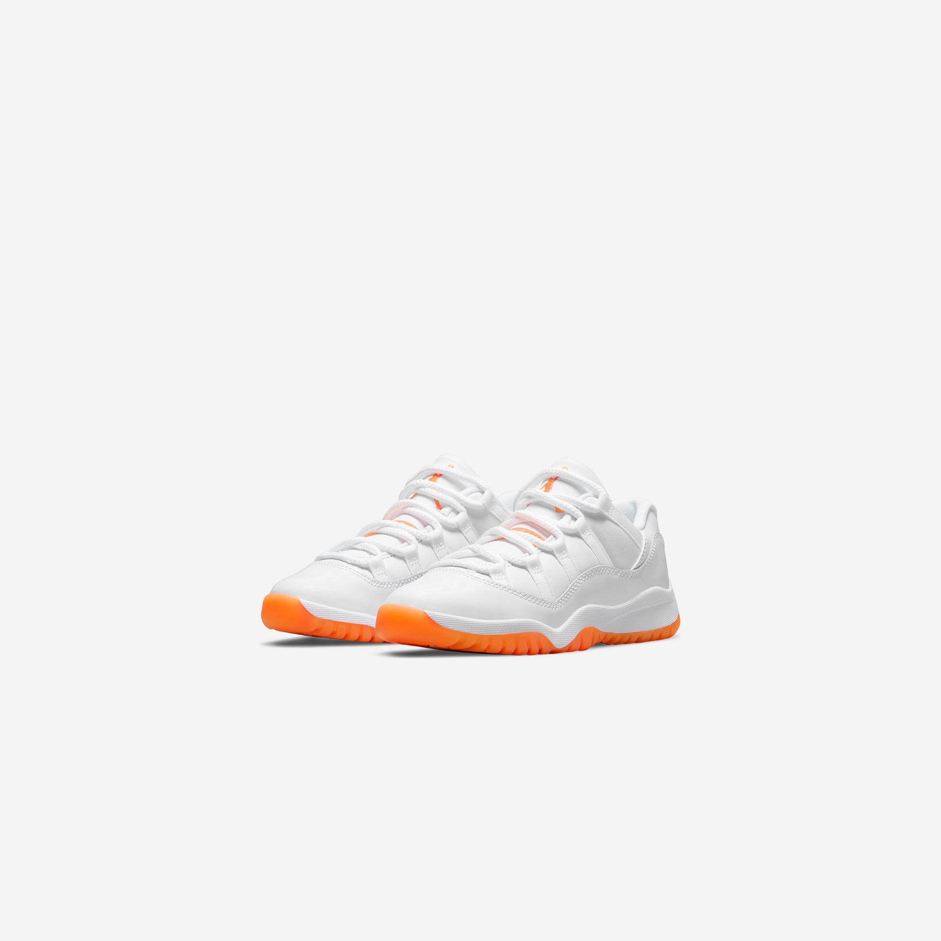 Nike Pre-School Air Jordan 11 Retro Low - White / Bright Citrus