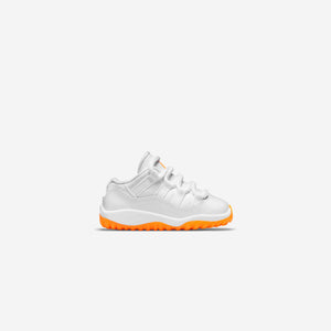Nike Toddler Air Jordan 11 Retro Low - White / Bright Citrus