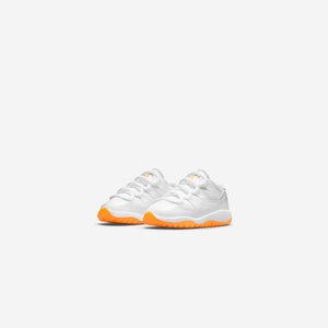 Nike Toddler Air Jordan 11 Retro Low - White / Bright Citrus
