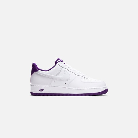Nike Air Force 1 `07 - White / Voltage Purple