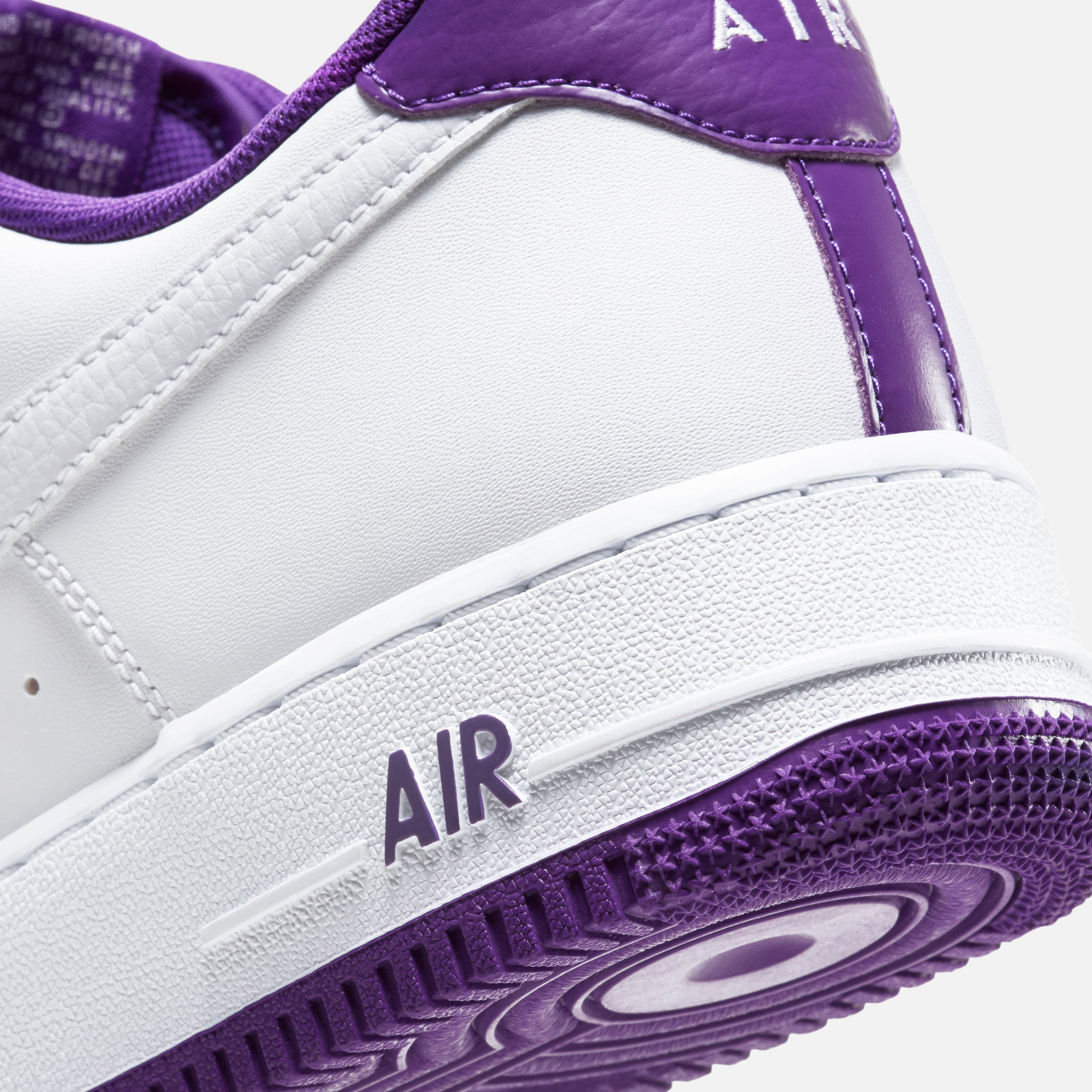 Nike Air Force 1 `07 - White / Voltage Purple – Kith