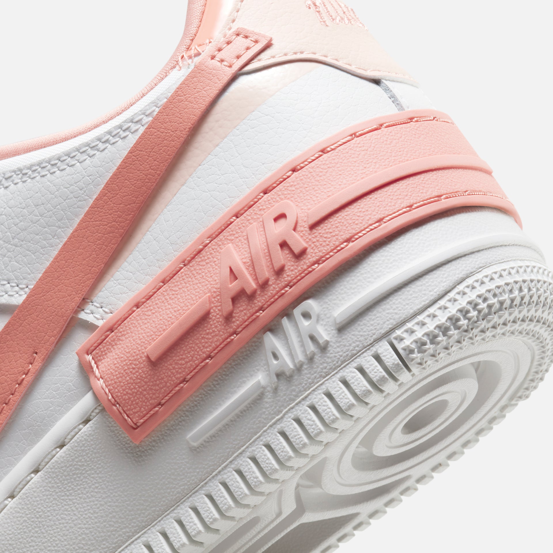 Nike WMNS Air Force 1 Shadow SE - Summit White / Pink Quartz / Washed Coral