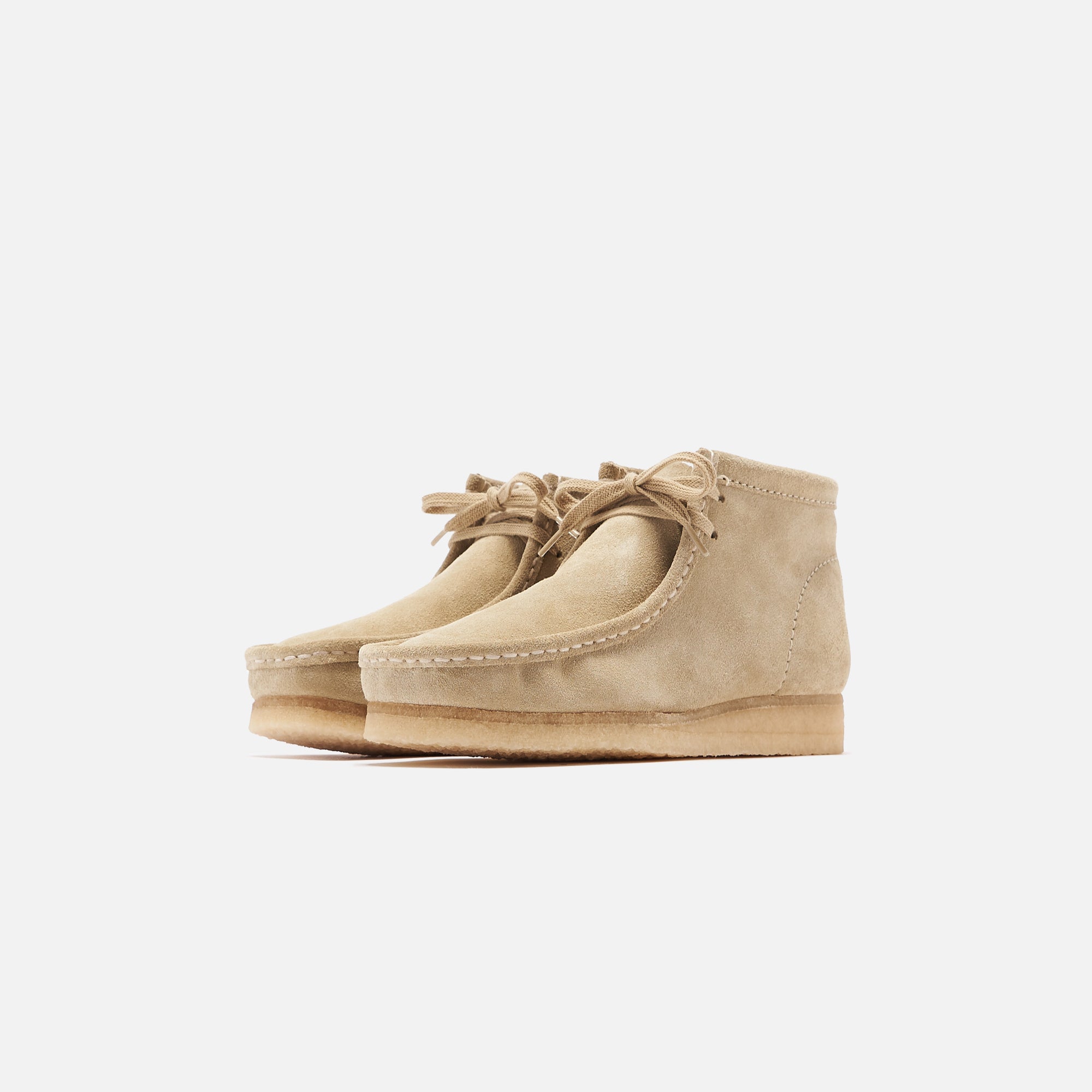 Clarks Wallabee Boot Suede - Maple – Kith