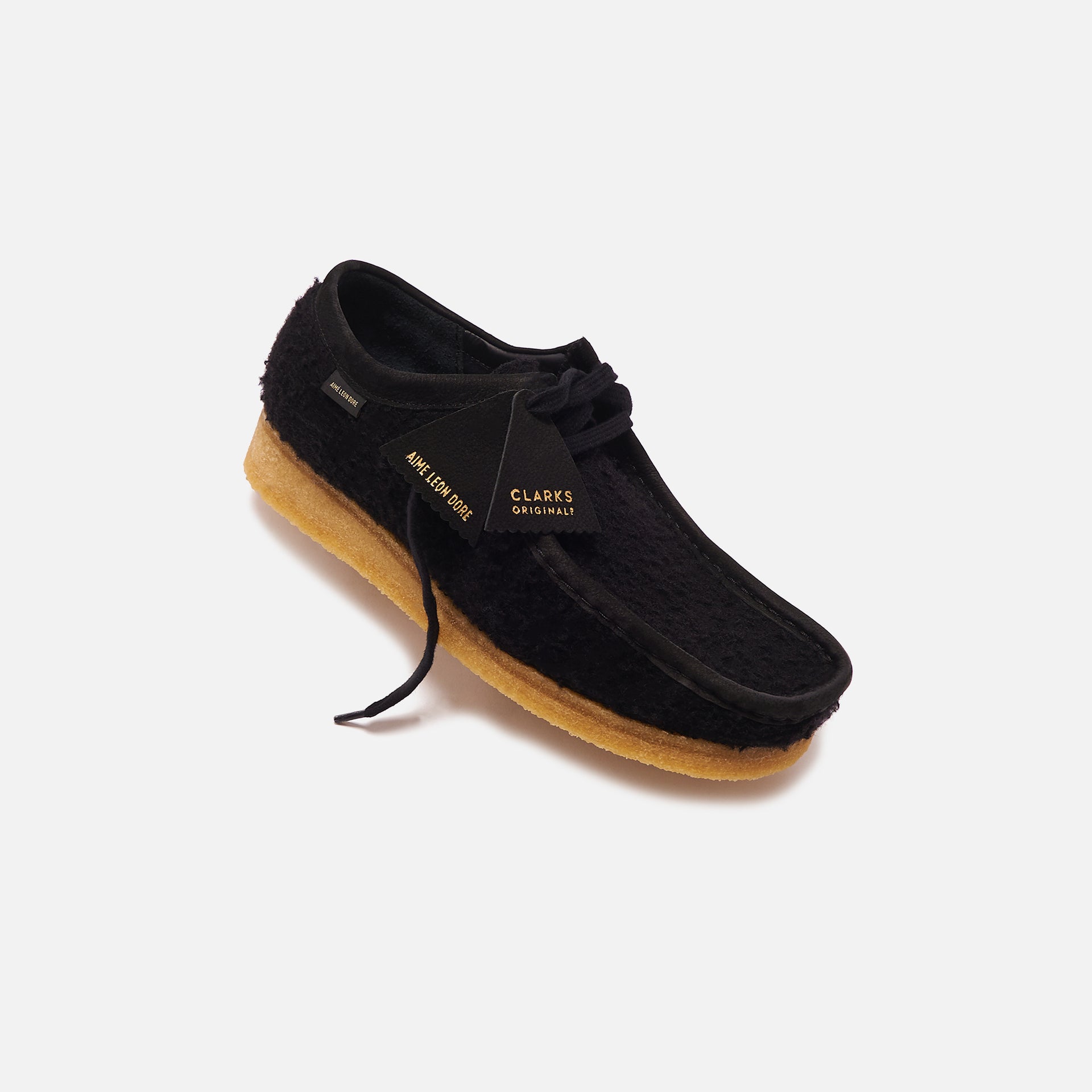 Clarks x Aimé Leon Dore Casentino Wool Wallabee - Black