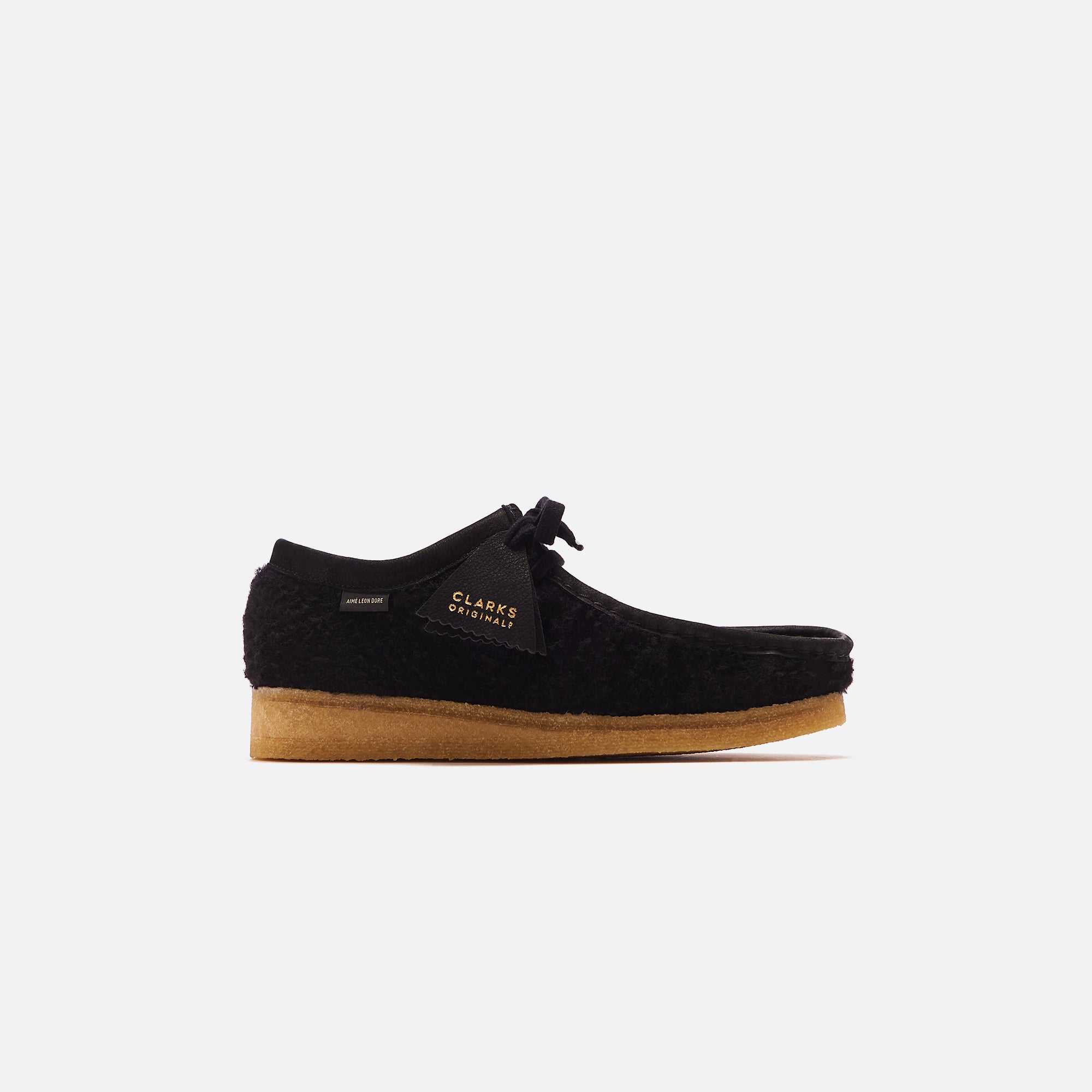 Clarks x Aimé Leon Dore Casentino Wool Wallabee - Black – Kith