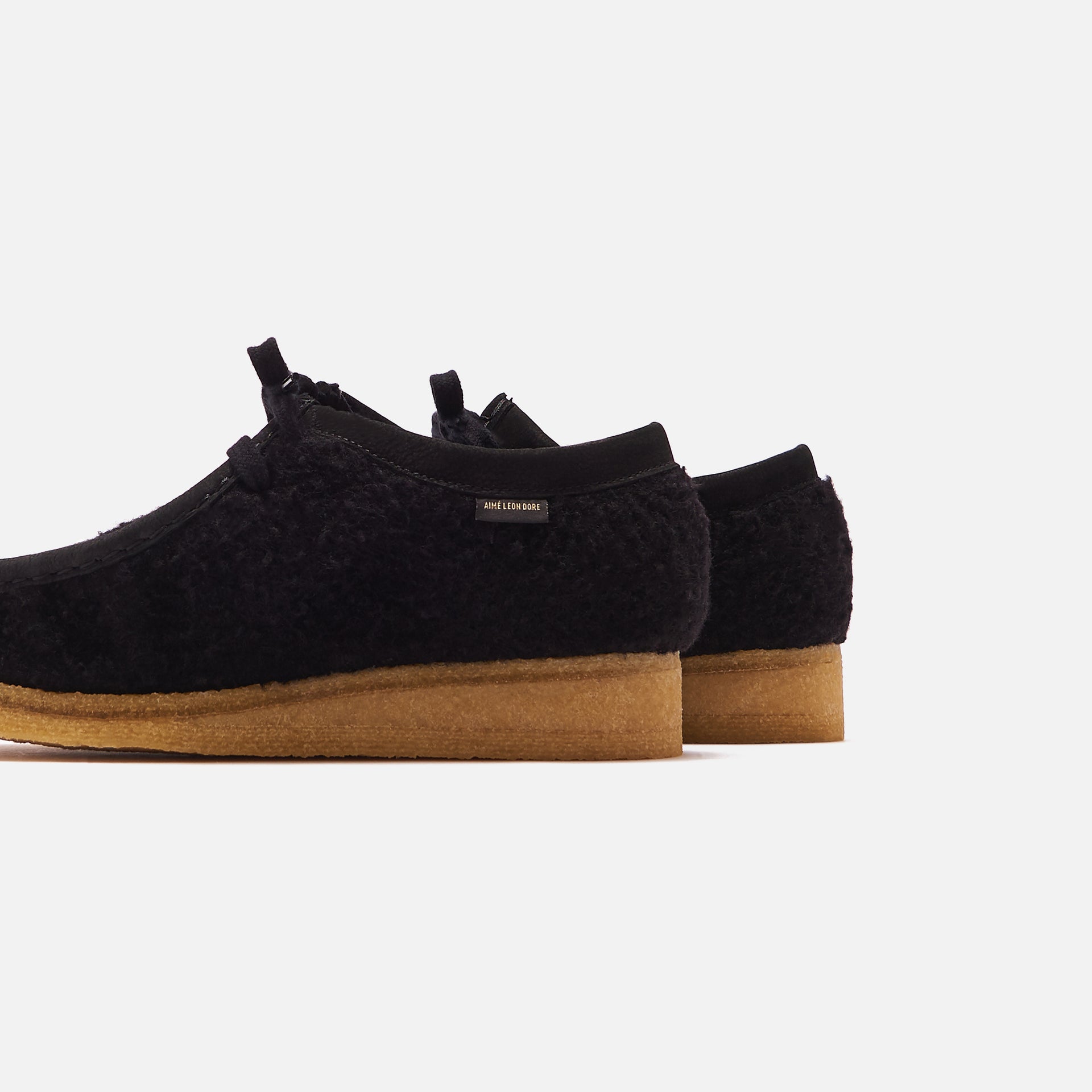 Clarks x Aimé Leon Dore Casentino Wool Wallabee - Black