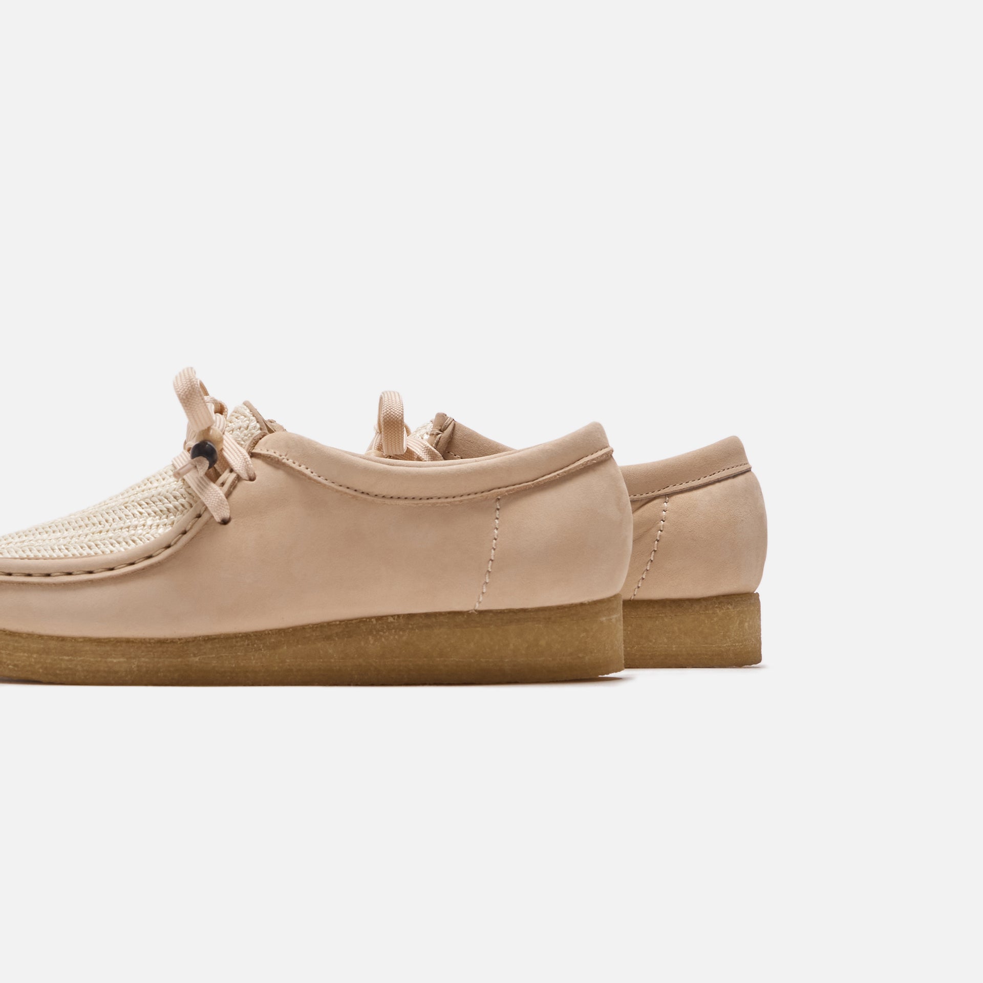 Clarks WMNS Wallabee Raffia - Natural