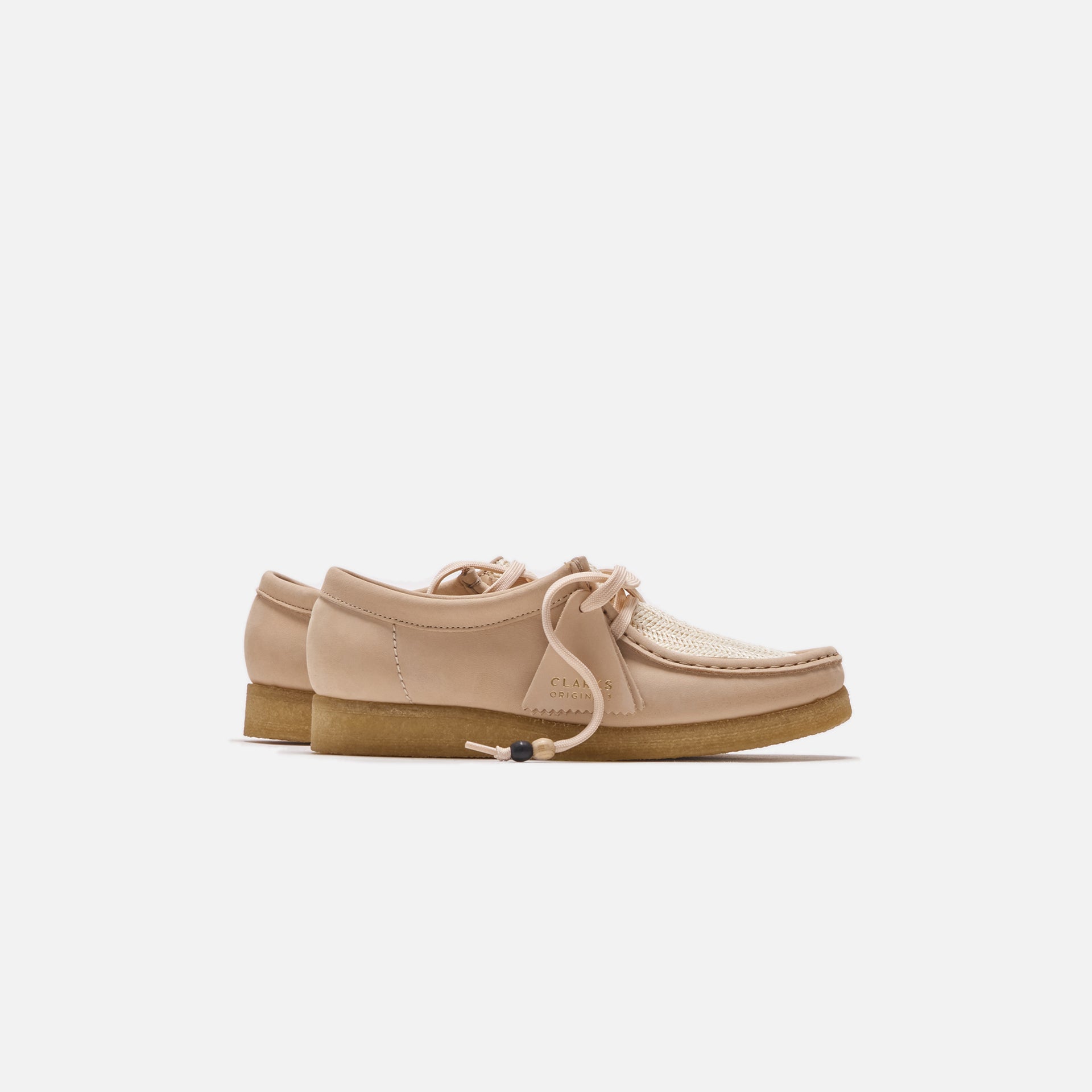 Clarks WMNS Wallabee Raffia - Natural