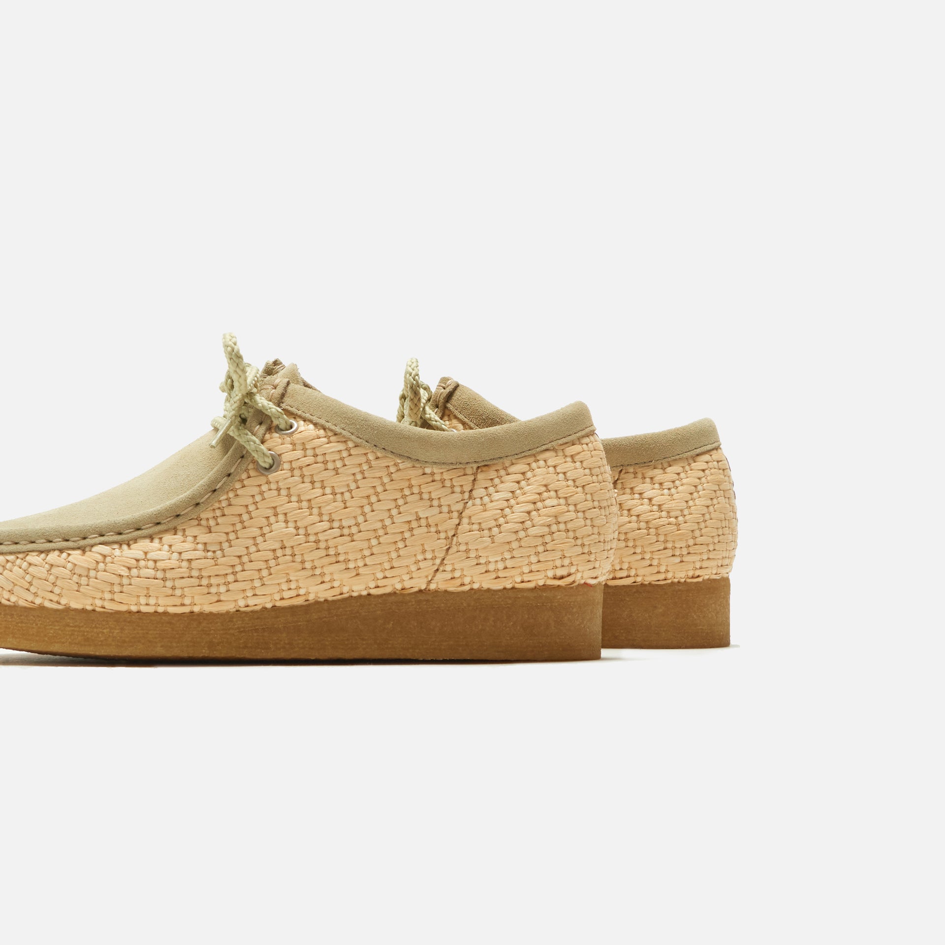 Clarks Wallabee Raffia - Natural