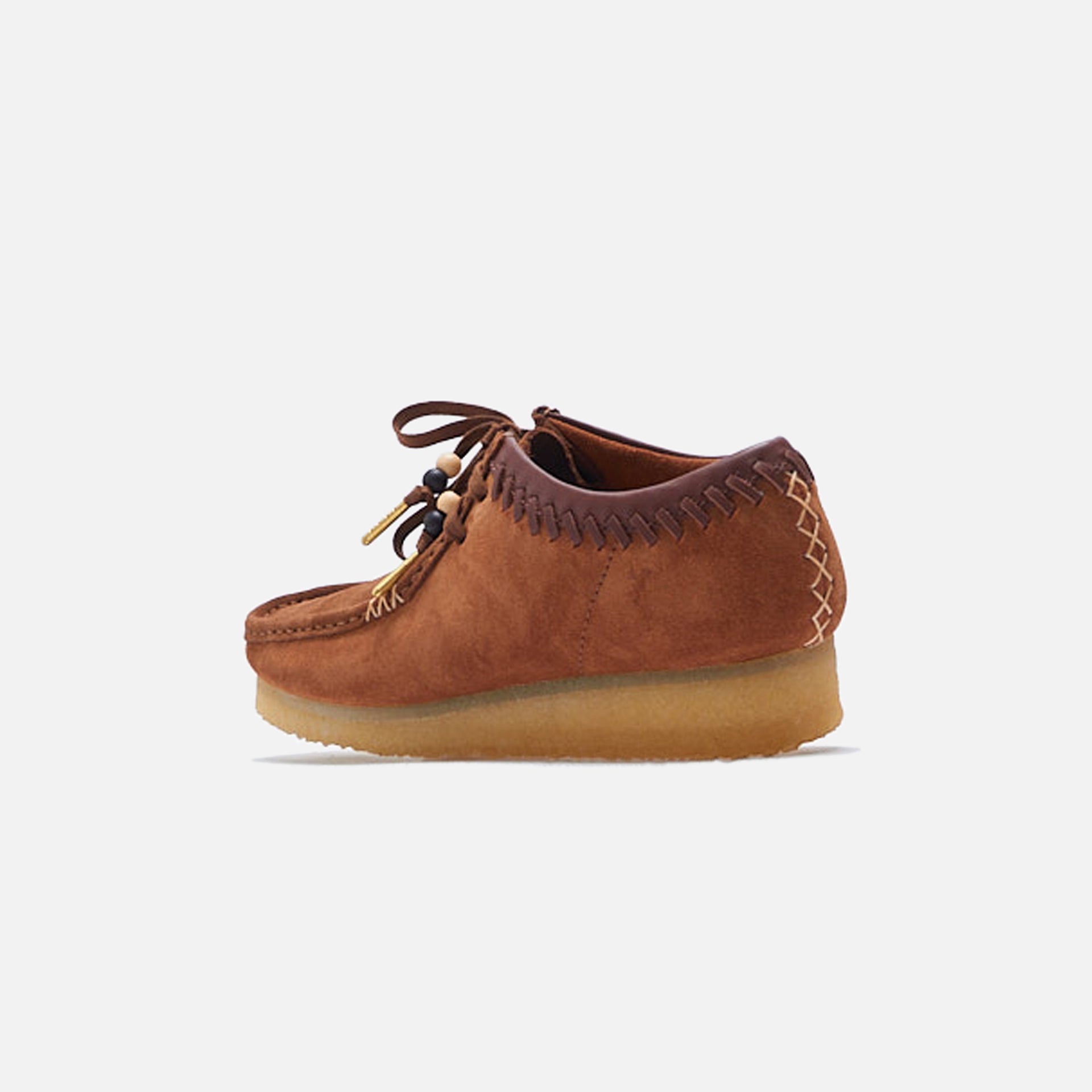 Clarks Wallabee - Dark Tan Combination