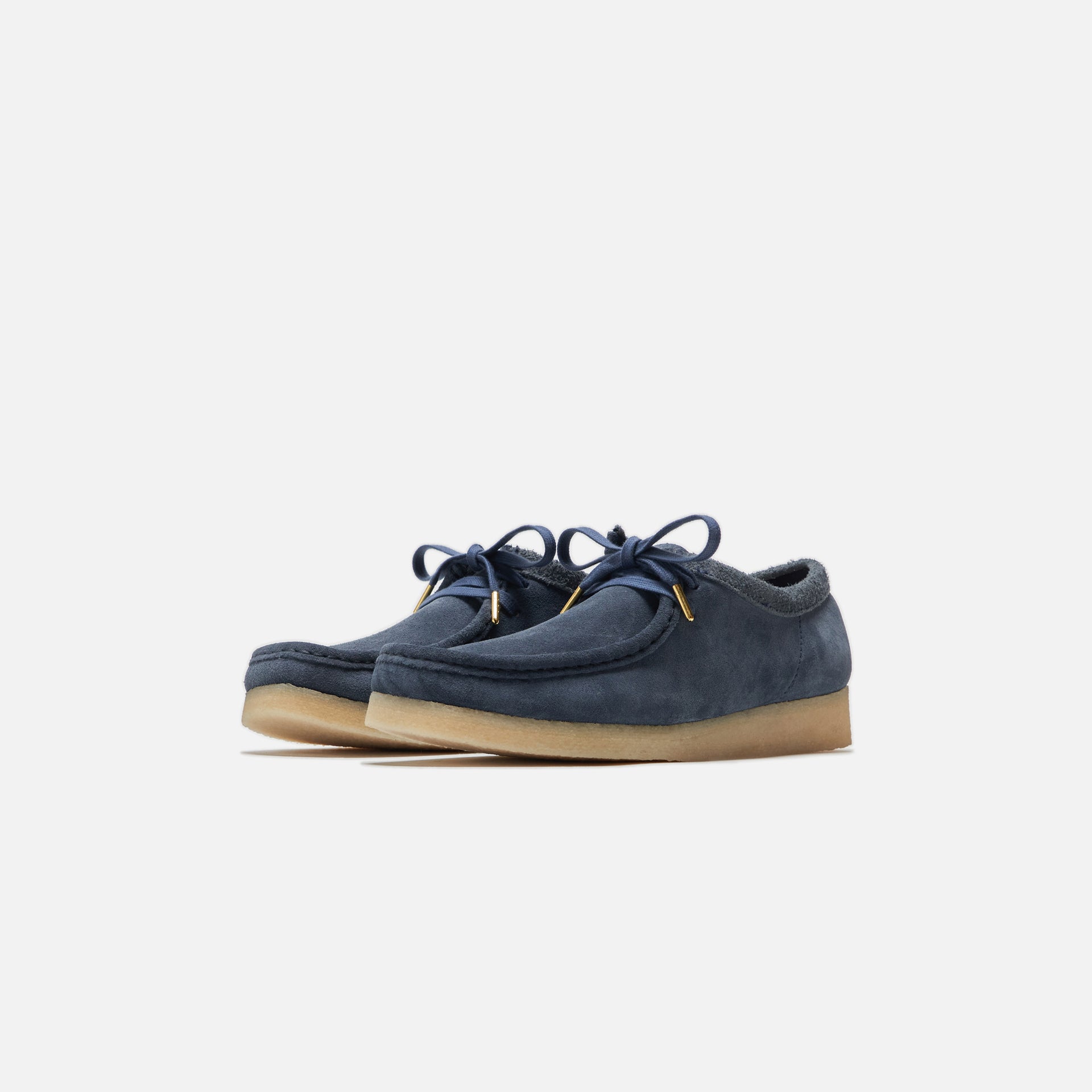 Clarks Wallabee - Blue Suede