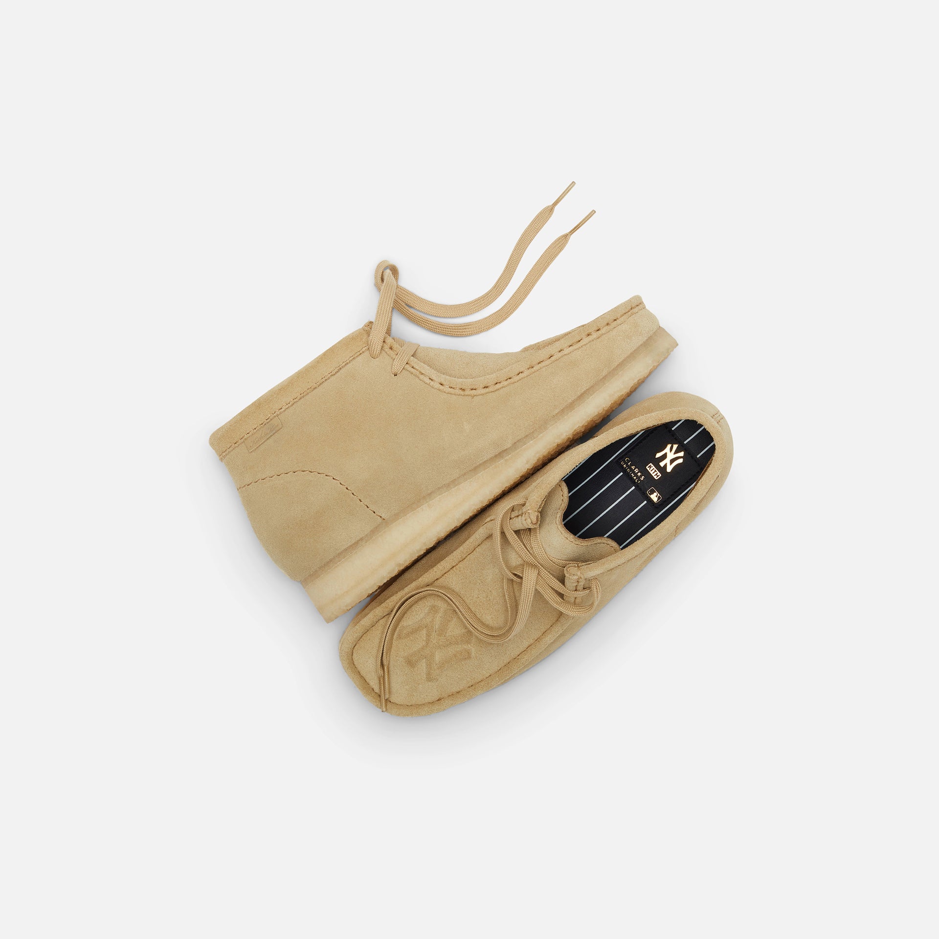 Kith & Clarks for New York Yankees Wallabee Boot - Maple Suede