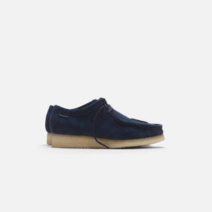 Kith & Clarks for New York Yankees Wallabee - Dark Blue Suede