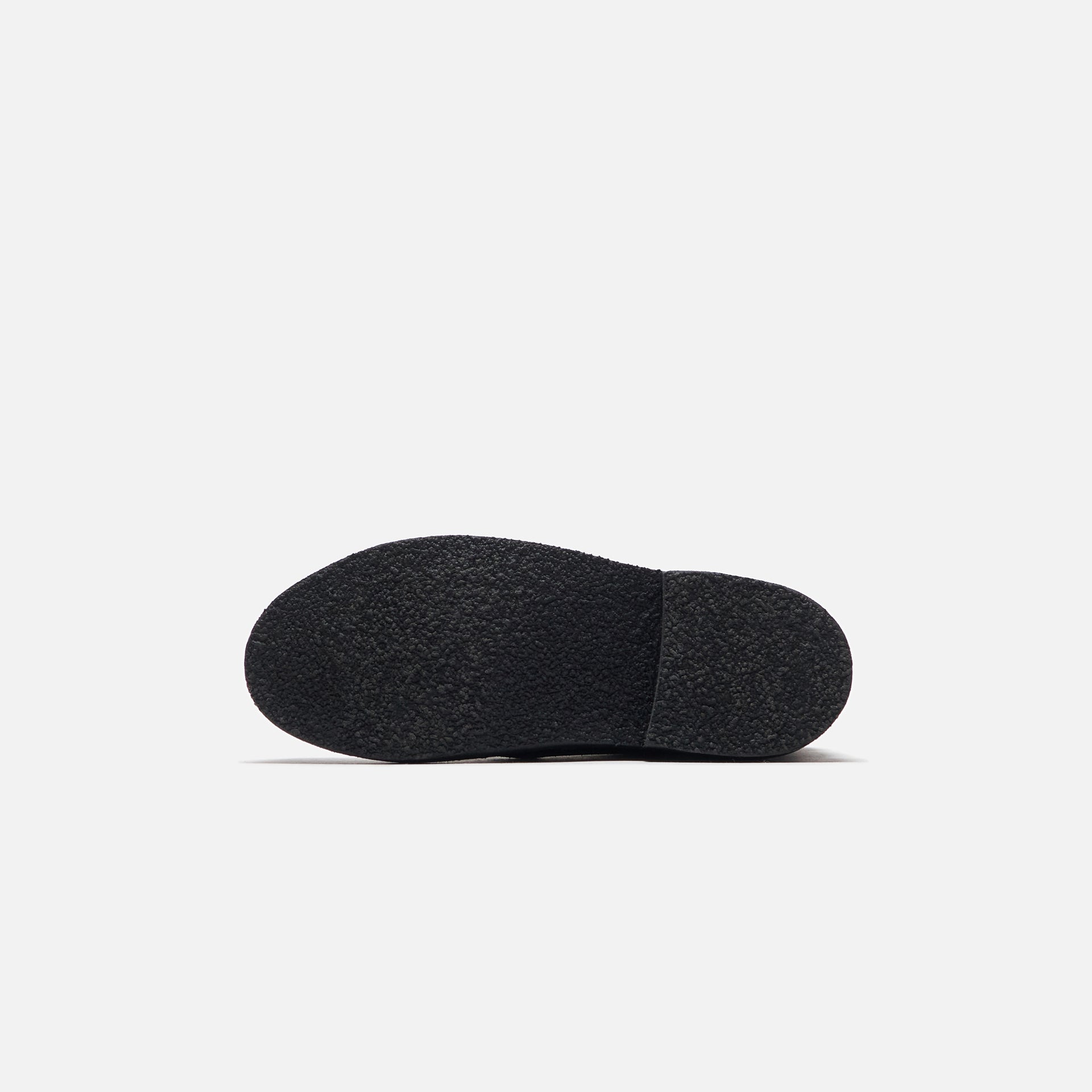 Clarks Grade School Desert Boot - Black Suede