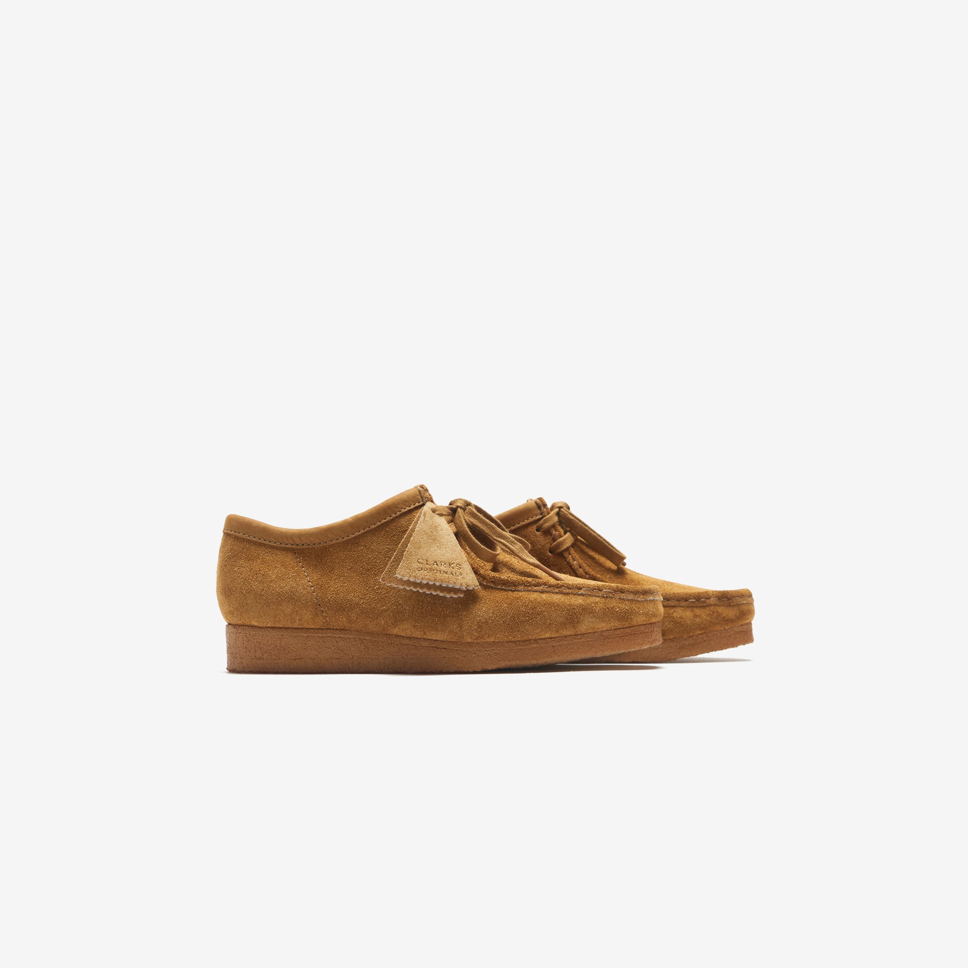 Clarks Wallabee - Oak Hairy Suede