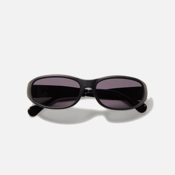 Calvin Klein x Heron Preston Bio Based Wraparound Sunglasses - Black – Kith