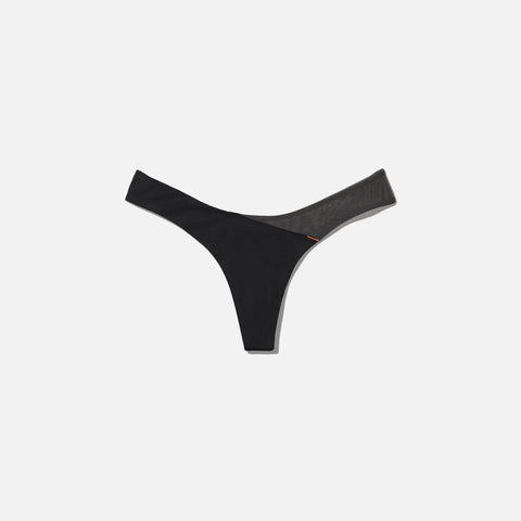 Calvin Klein x Heron Preston WMNS Micro Mesh Thong - Black / Dark Grey