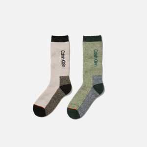 Calvin Klein x Heron Preston Wool Sock 2 Pack - Grey