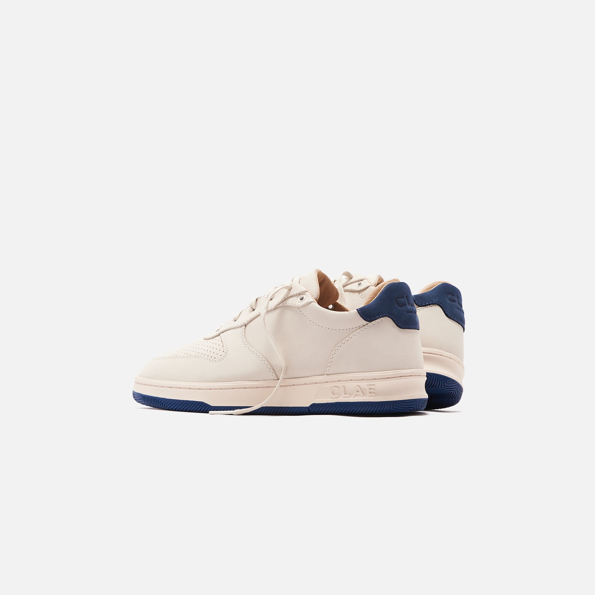 Clae Malone Smoke Nubuck - Ensign Blue