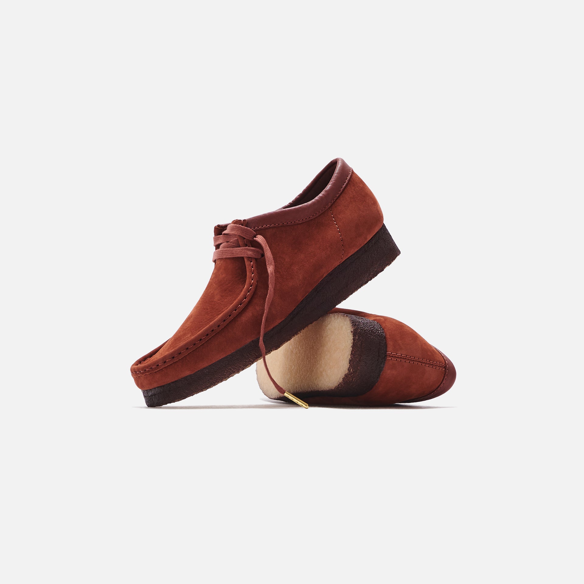 Clarks Wallabee - Burgundy