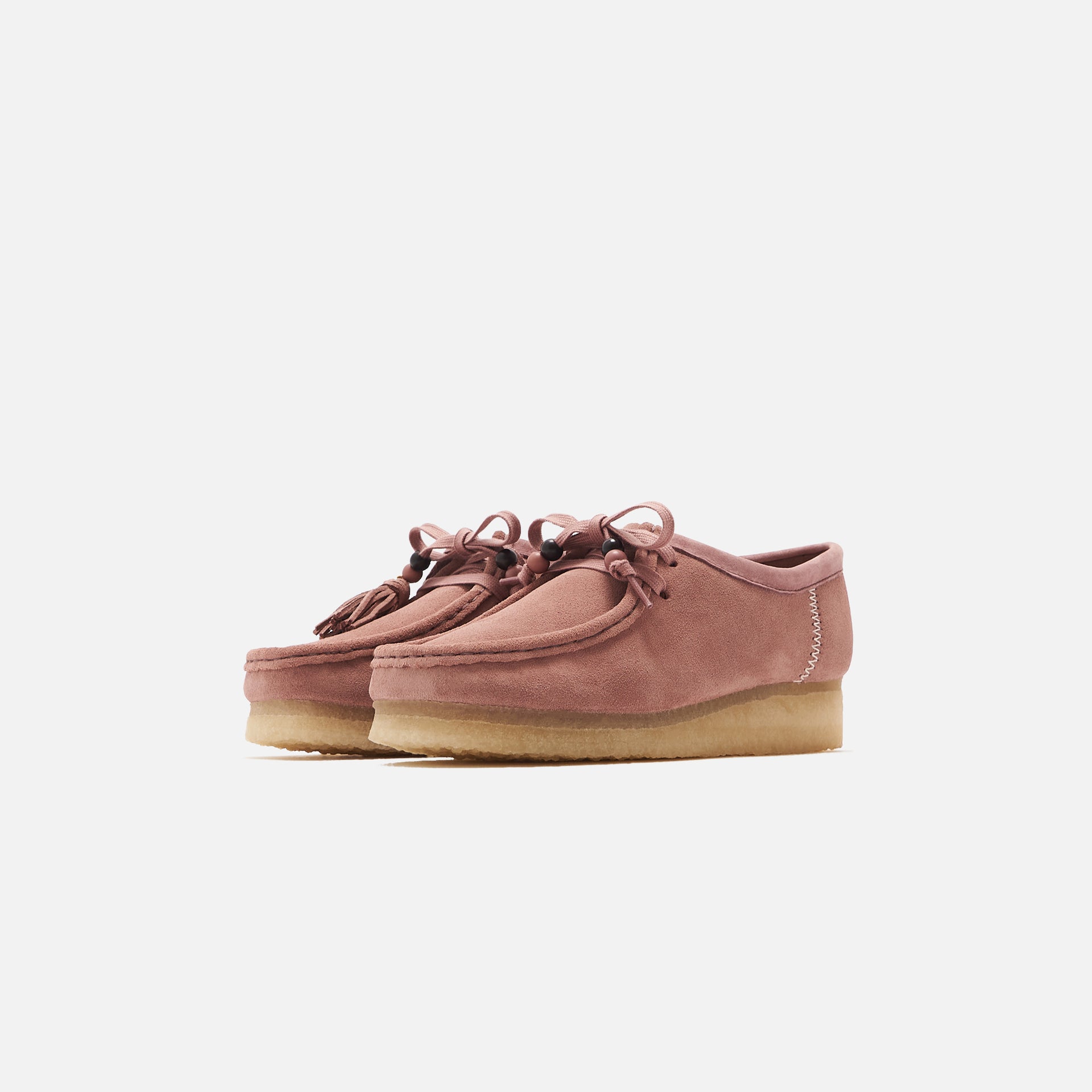 Clarks WMNS Wallabee - Dusty Pink