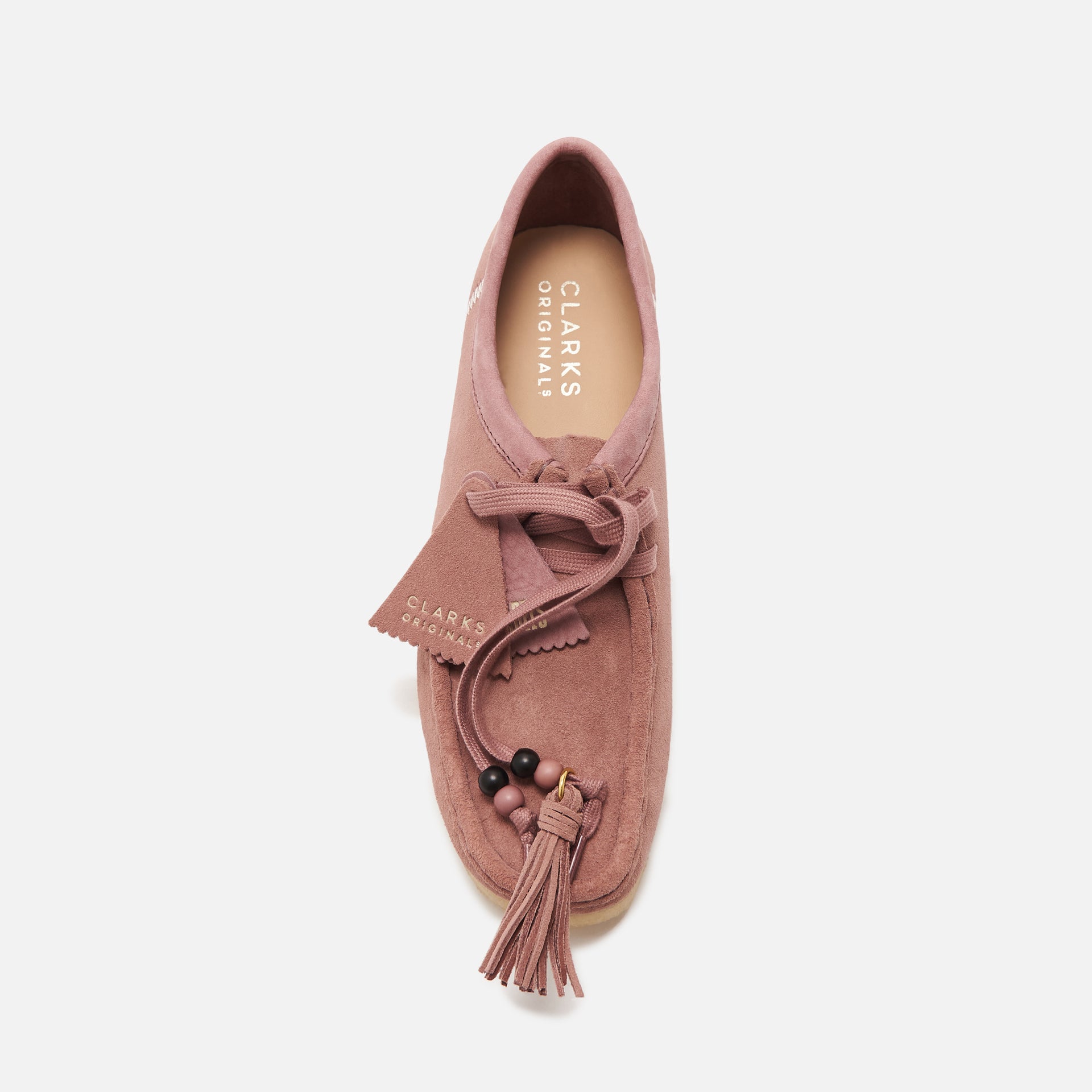 Clarks WMNS Wallabee - Dusty Pink