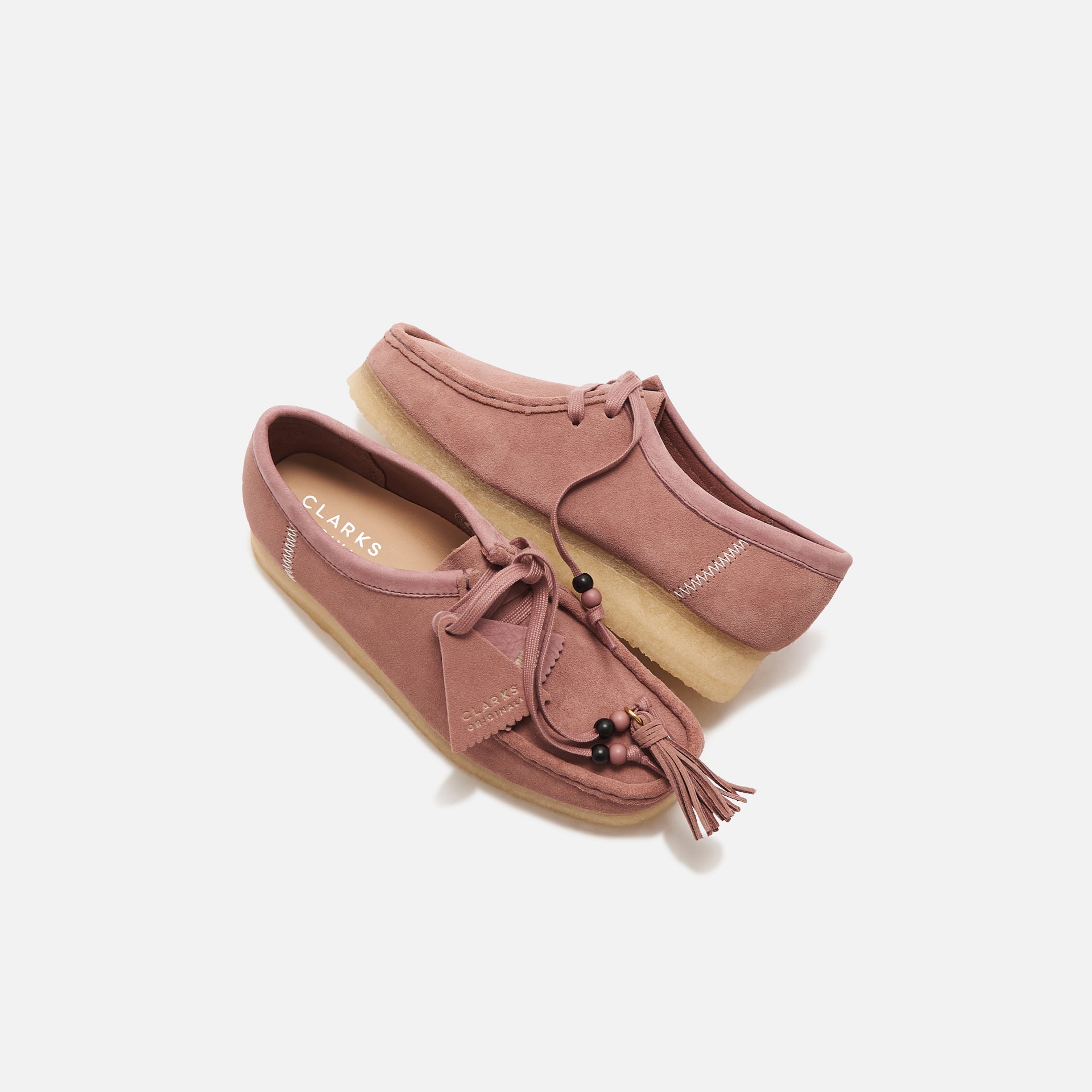 Clarks WMNS Wallabee - Dusty Pink