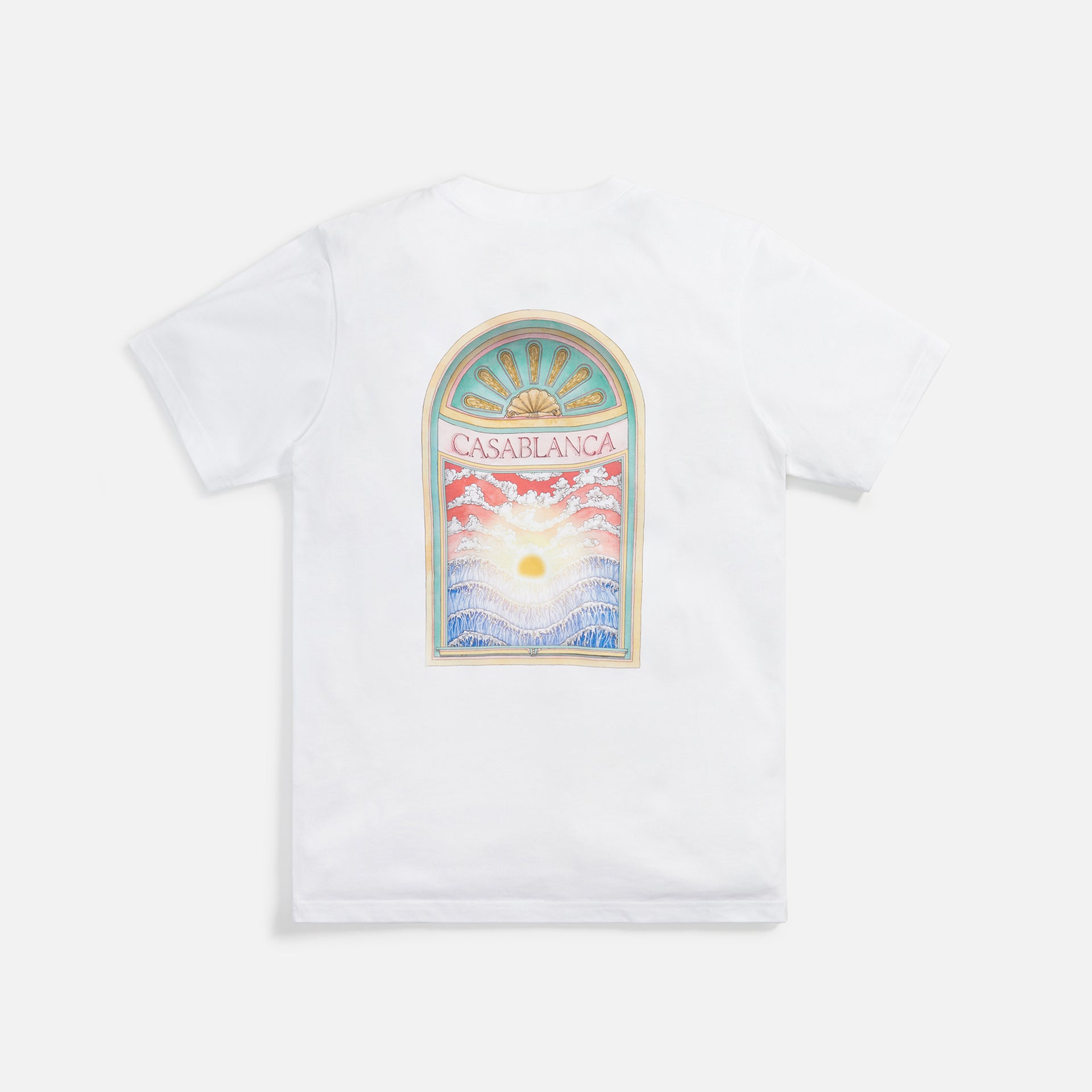 Casablanca Printed Tee Nouveaux Reves - White