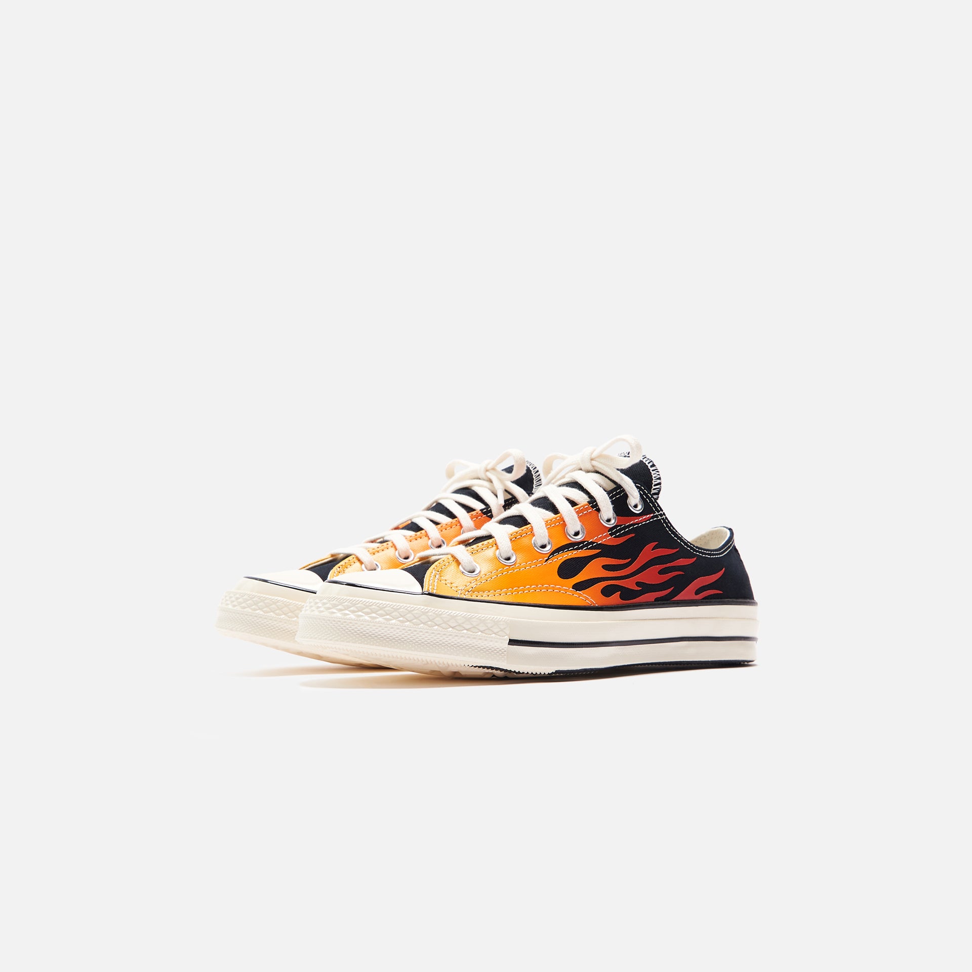 Converse Chuck 70 Archive Flame Ox - Black / Enamel Red / Egret