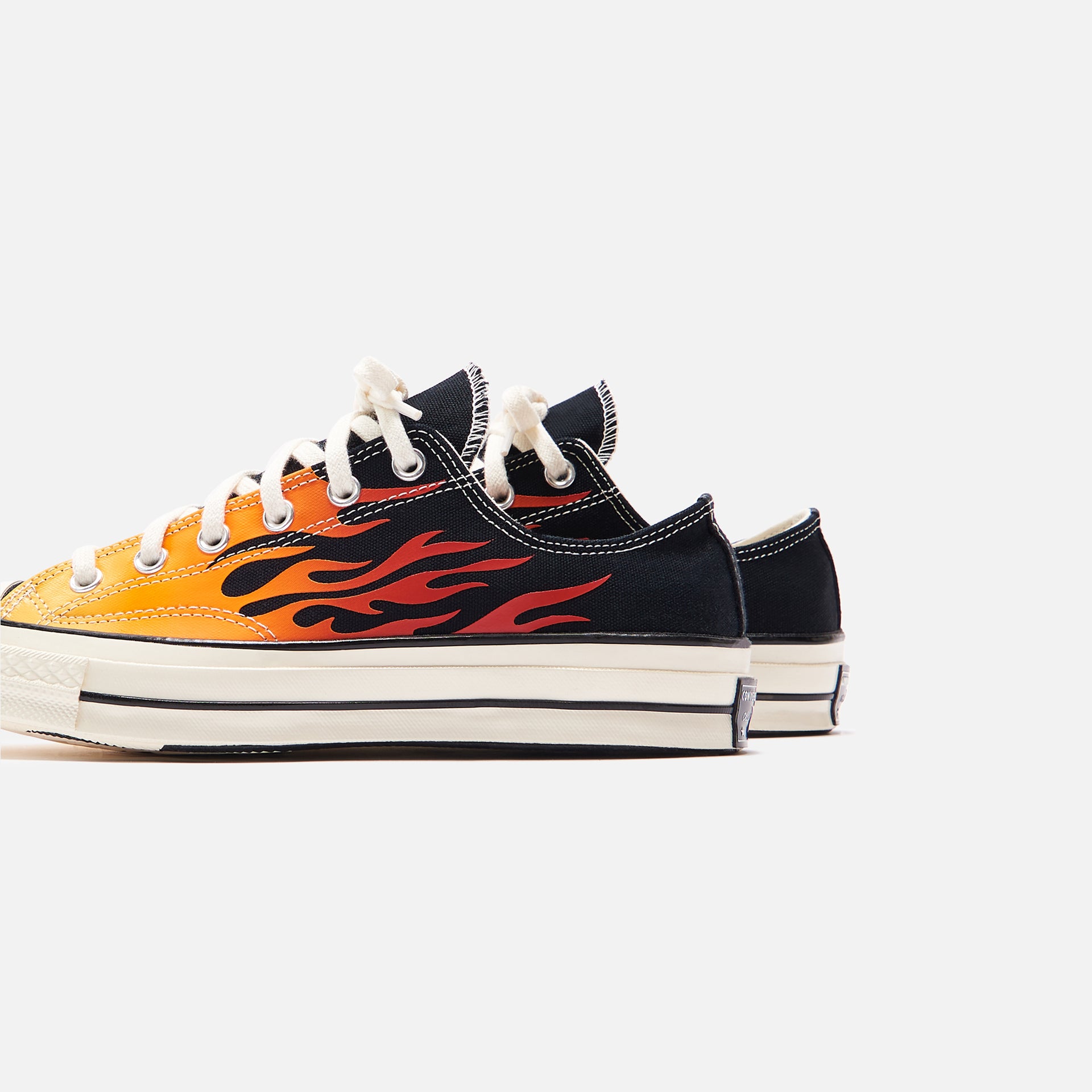 Converse Chuck 70 Archive Flame Ox - Black / Enamel Red / Egret