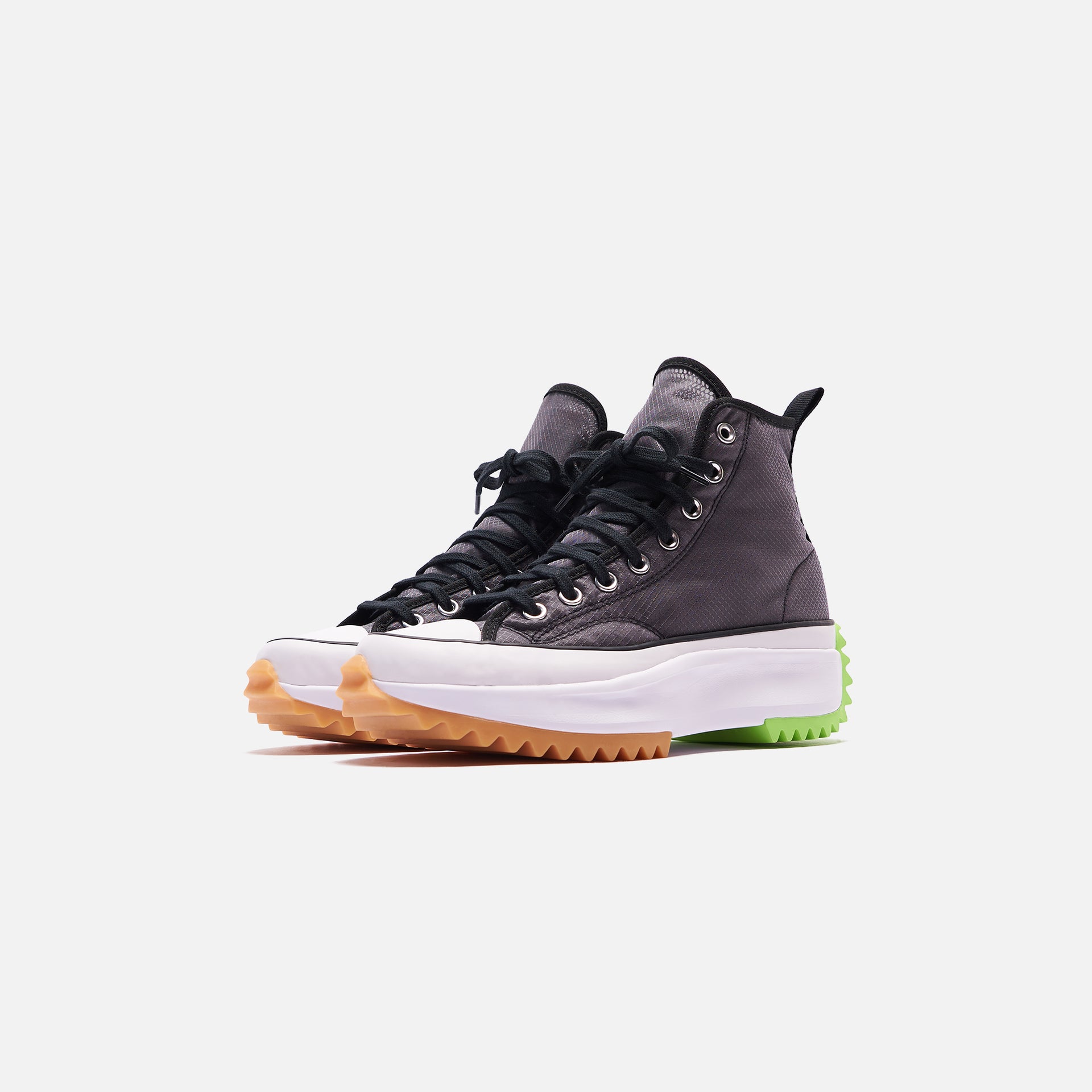 Converse Run Star Hike Mesh Hi - Black / White / Ghost Green