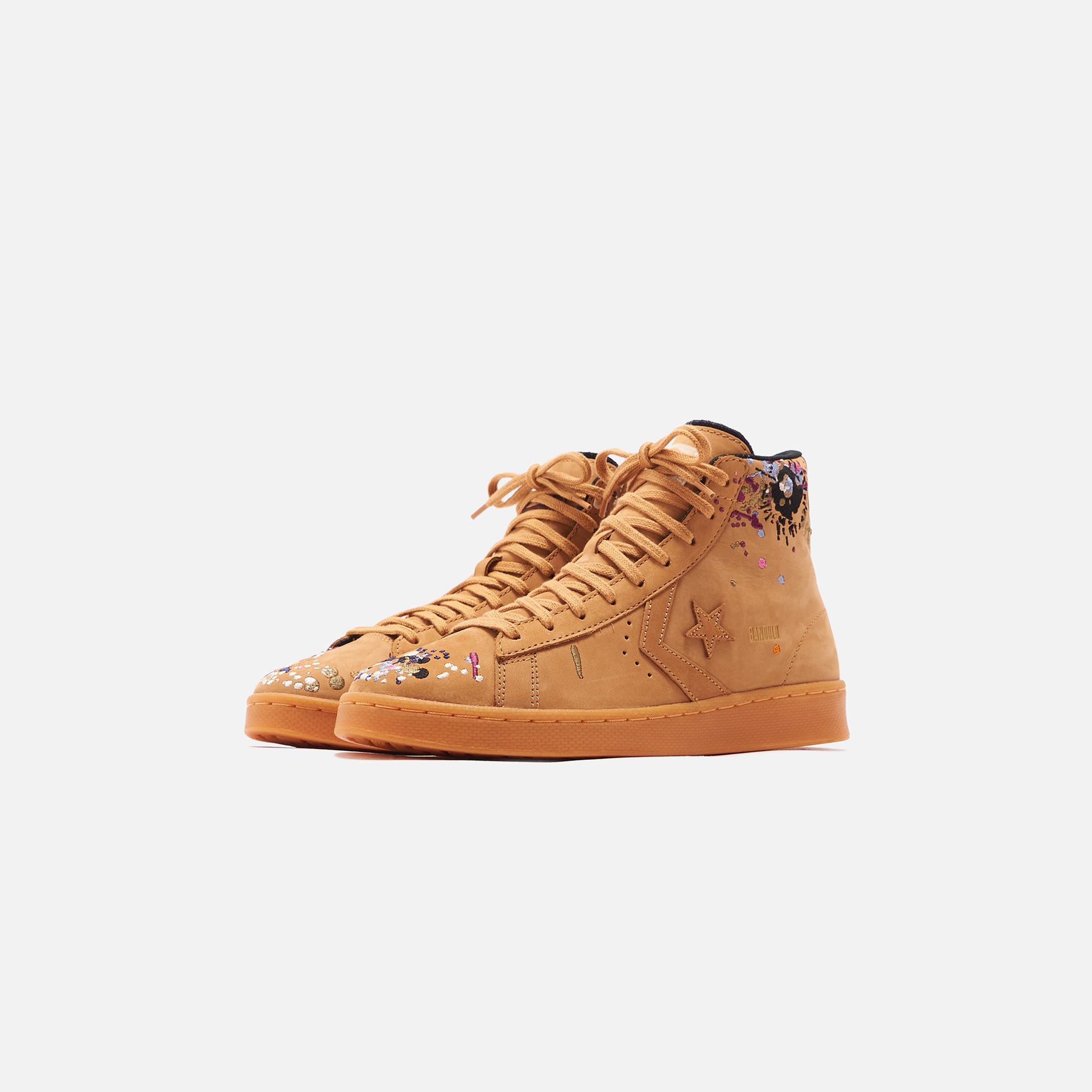 Converse x Bandulu Pro Leather Mid - Light Brown