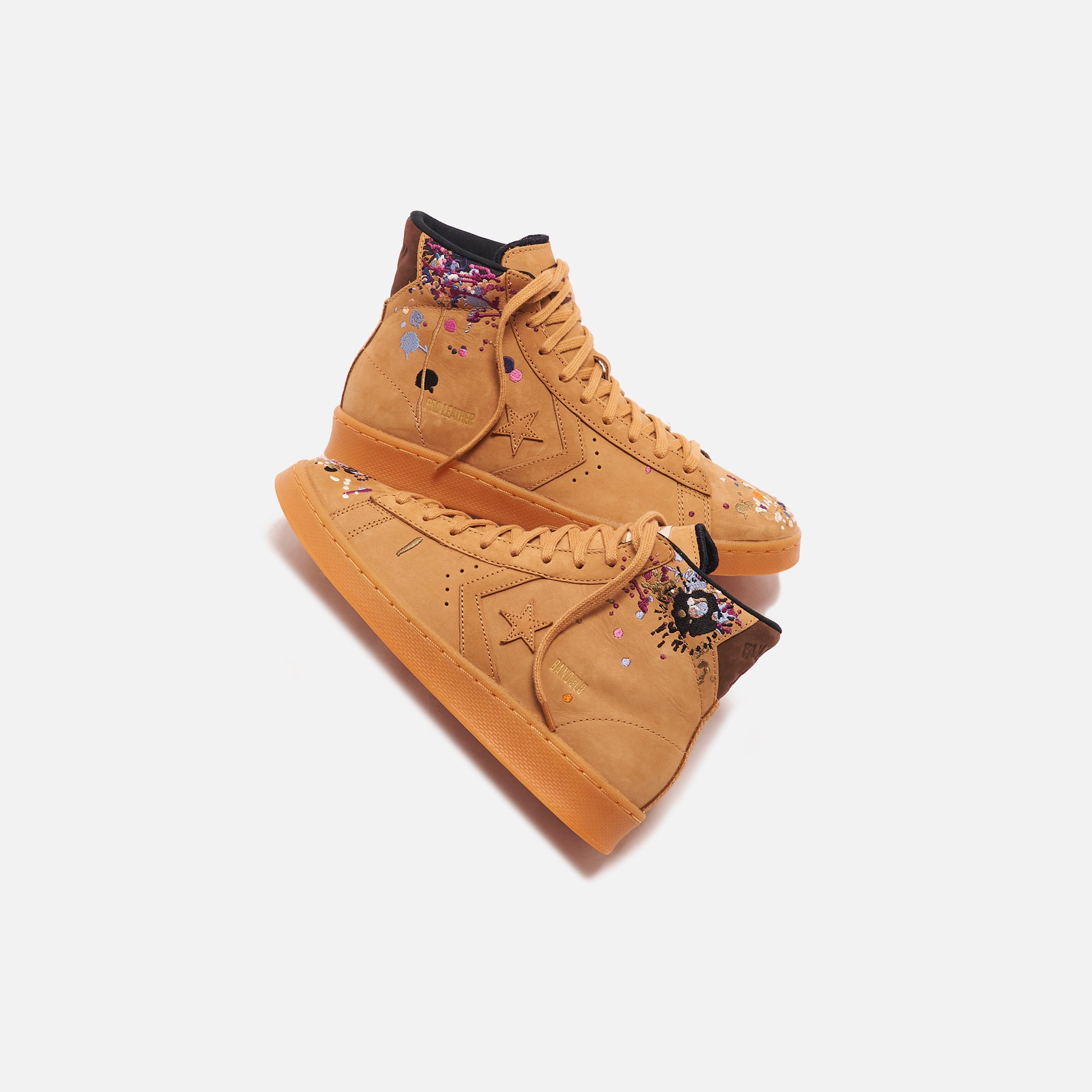 Converse x Bandulu Pro Leather Mid - Light Brown