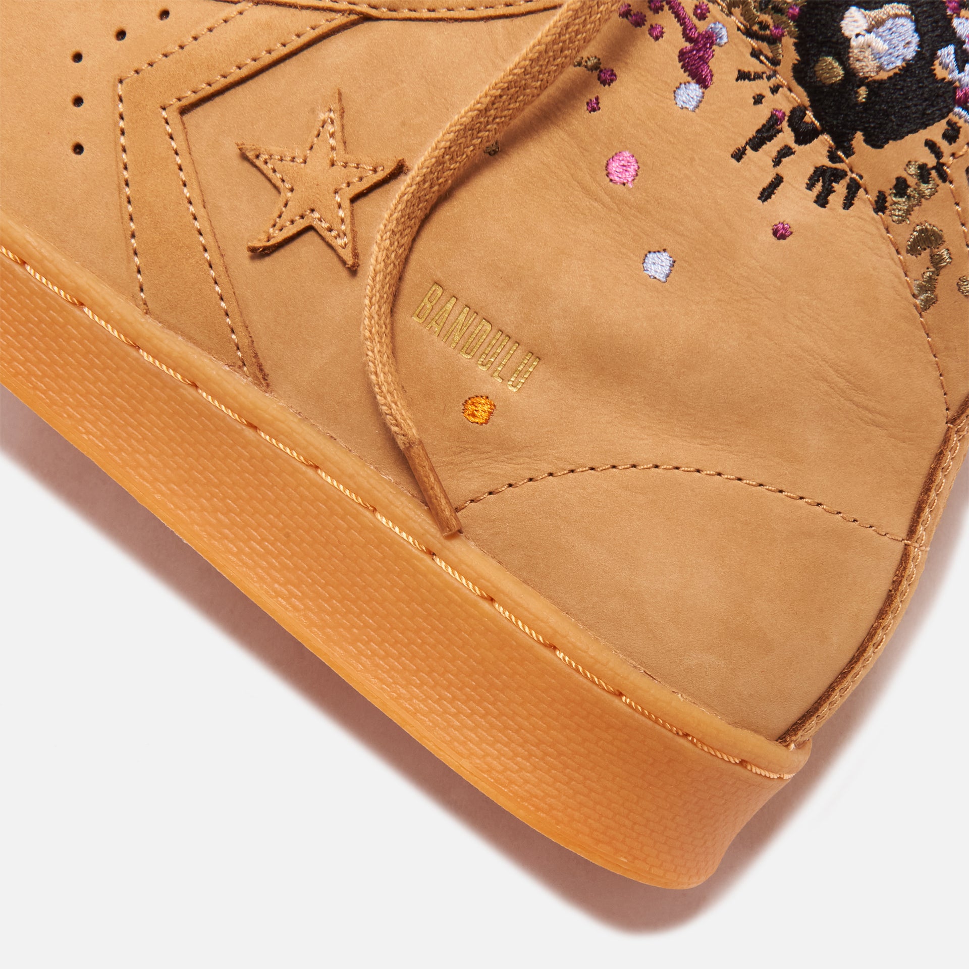 Converse x Bandulu Pro Leather Mid - Light Brown